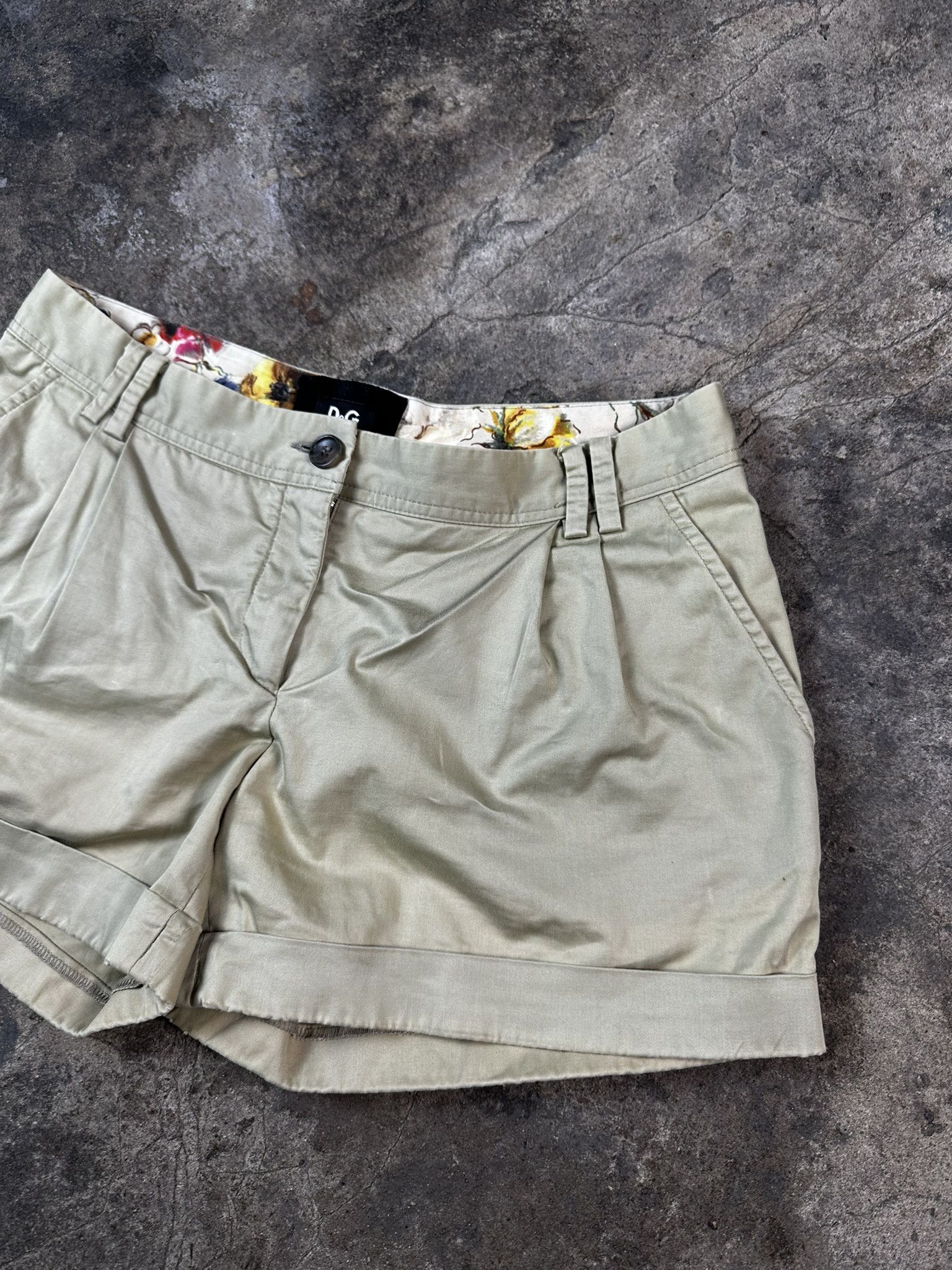 Designer × Dolce & Gabbana Vintage Y2k Dolce & Gabbana Chino Shorts Size 27" / US 4 / IT 40 - 3 Thumbnail