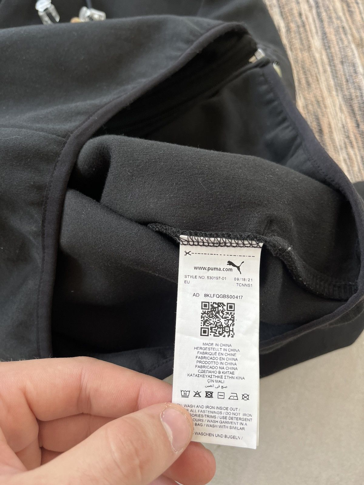 Puma Vintage Puma Zip Hoodie Tech Fleece Style Black Drill Y2K Size US S / EU 44-46 / 1 - 17 Thumbnail