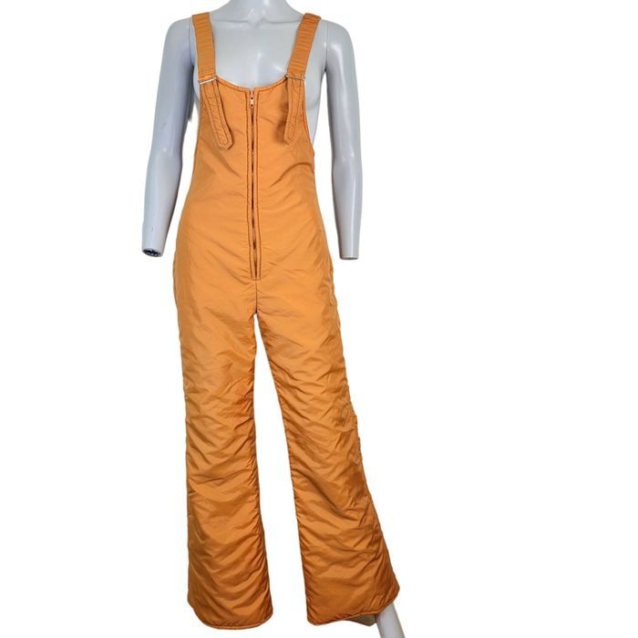 Vintage Subello Vintage 70s Snow Bib Jumpsuit Women 8 Flare Pants