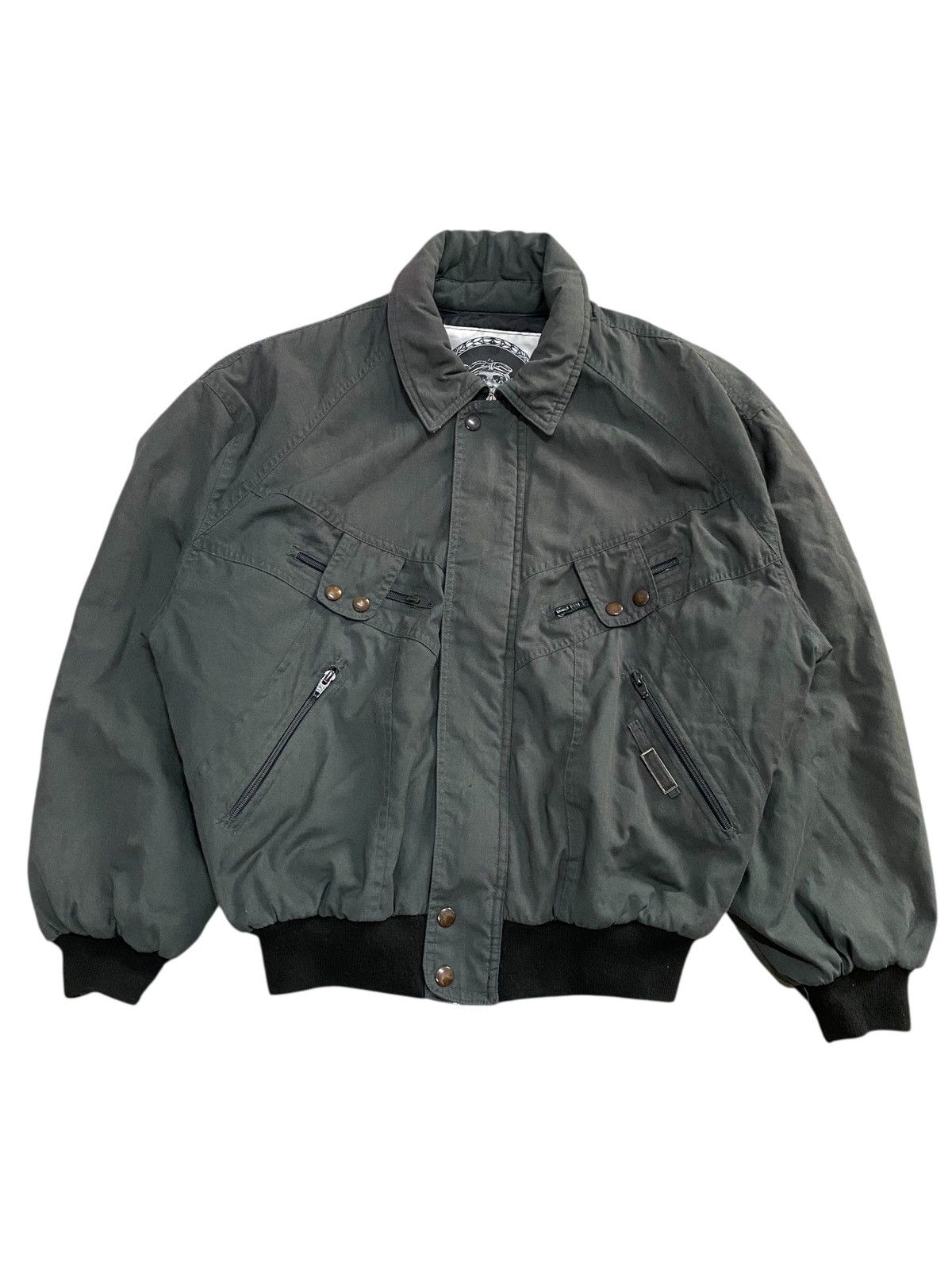 Japanese Brand Vintage samira flight jacket issey sport style Size US M / EU 48-50 / 2 - 3 Thumbnail
