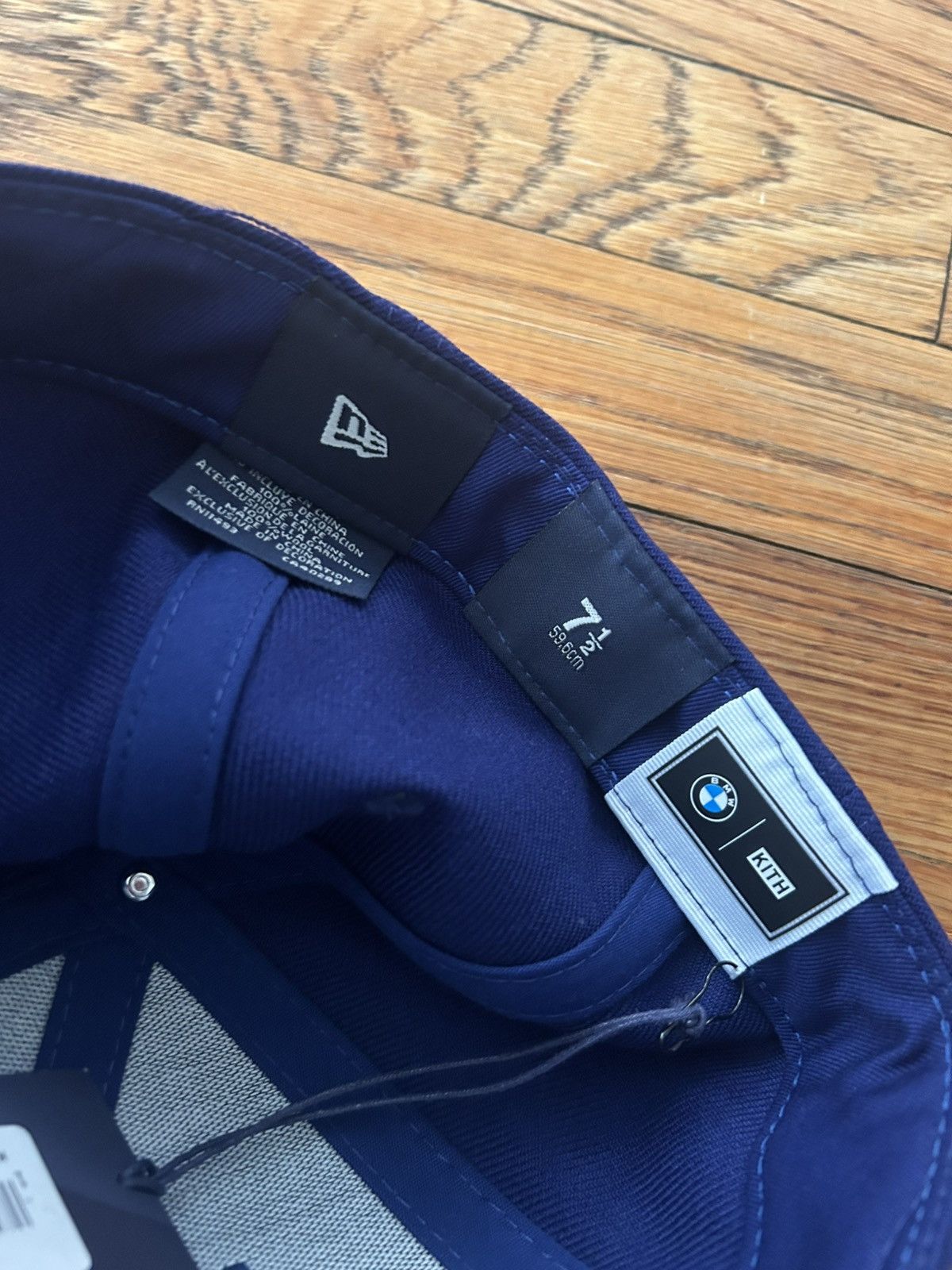 BMW × Kith Kith BMW New Era Low Profile 59FIFTY Fitted - Techno Violet Size ONE SIZE - 8 Thumbnail