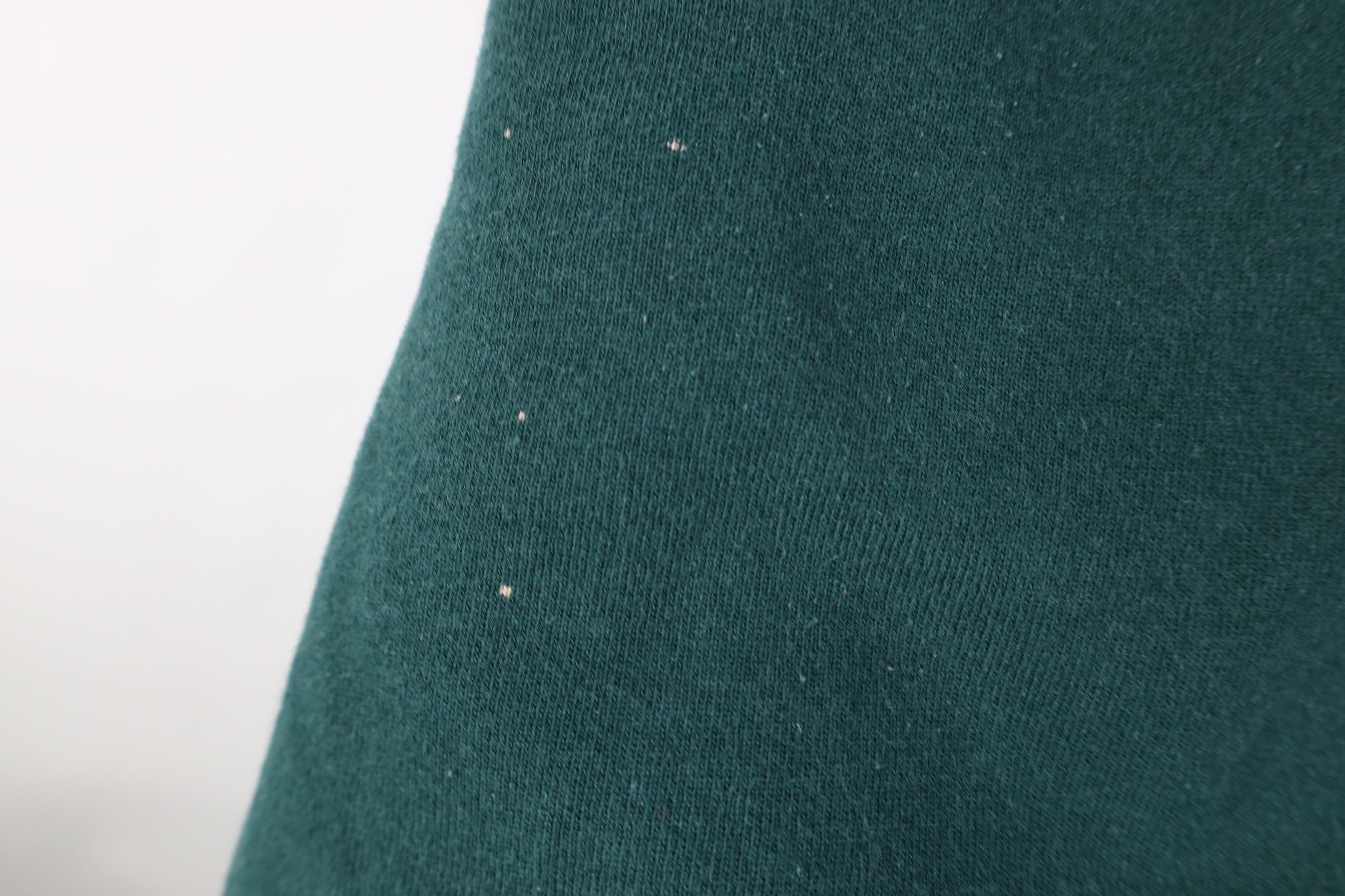 Vintage Vintage 90s Streetwear Blank Heavy Crewneck Sweatshirt Green Size US XL / EU 56 / 4 - 9 Thumbnail