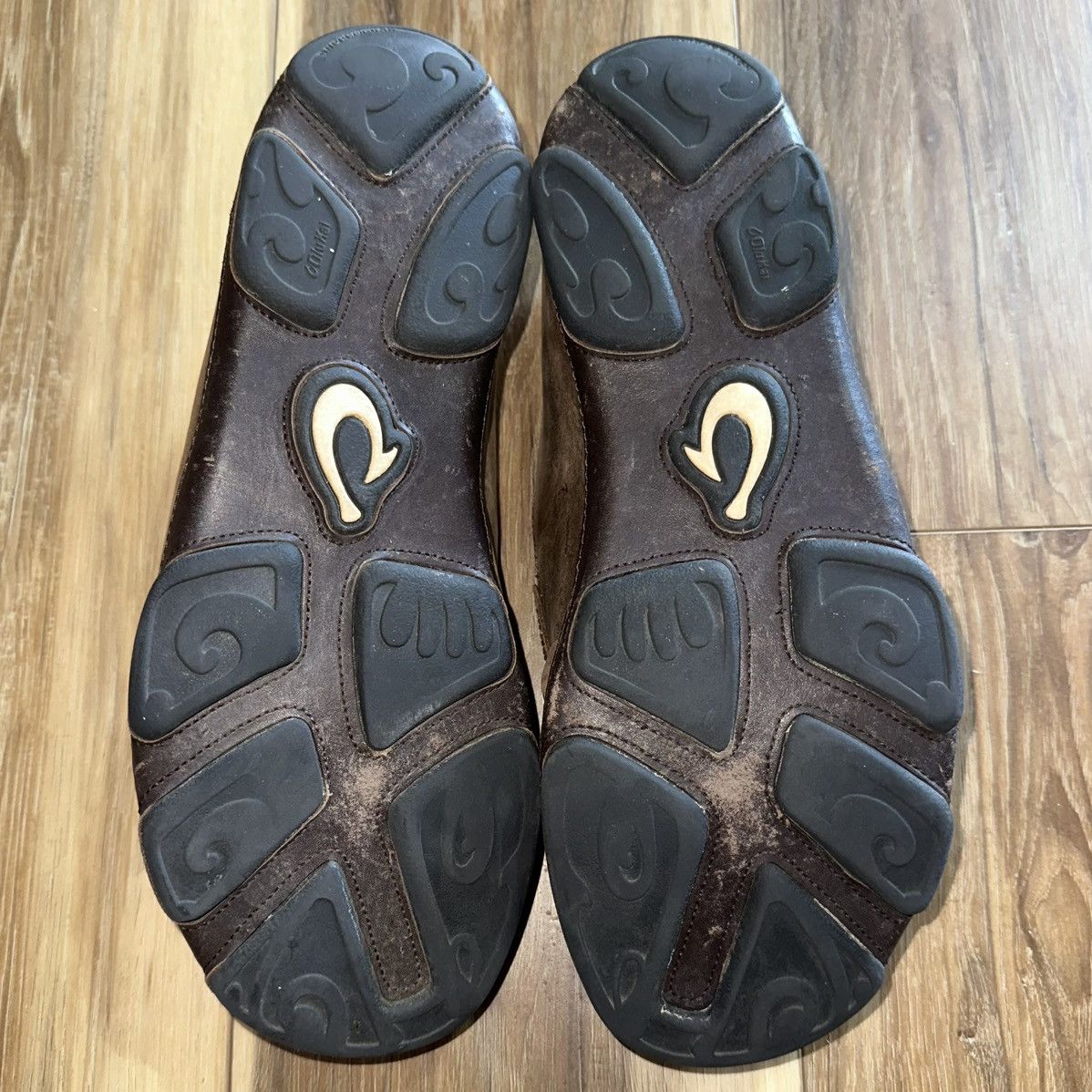 Olukai OluKai Moloa Brown Leather Slip On Shoes, 10128-6348, 10 Size US 10 / EU 43 - 6 Thumbnail