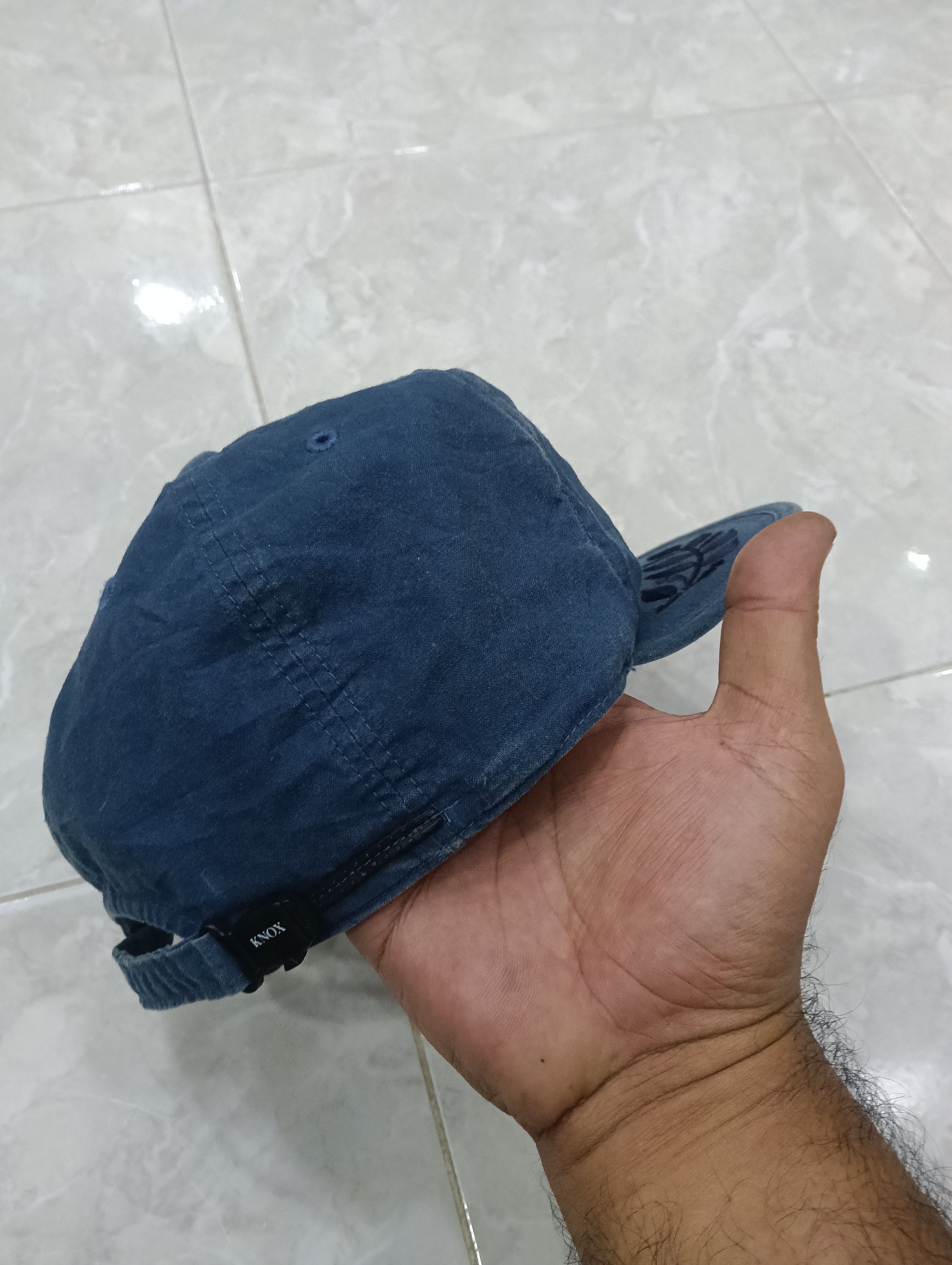 Japanese Brand Vintage Knox New York Hats Navy Blue Size ONE SIZE - 6 Thumbnail