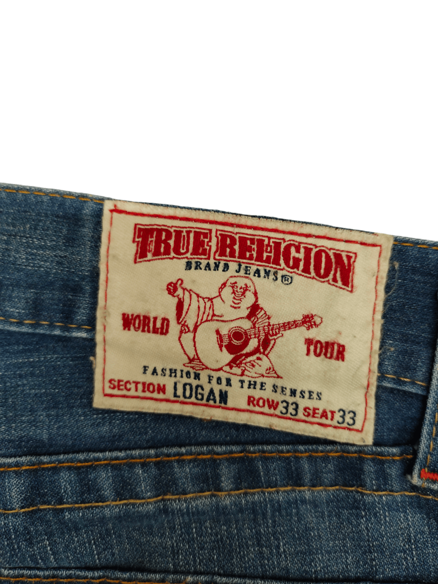 True Religion Vintage Y2k True Religion Logan Denim Jeans Size US 34 / EU 50 - 12 Thumbnail