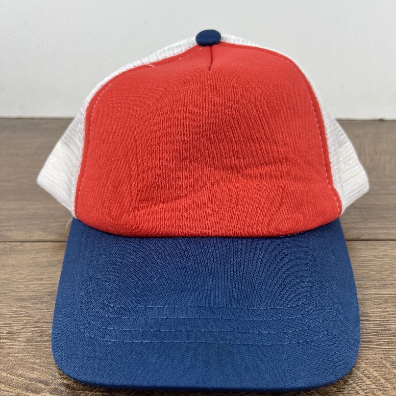 Other Plain Red Blue Snapback Hat Red Hat Adjustable Red Adult Siz Size ONE SIZE - 5 Thumbnail