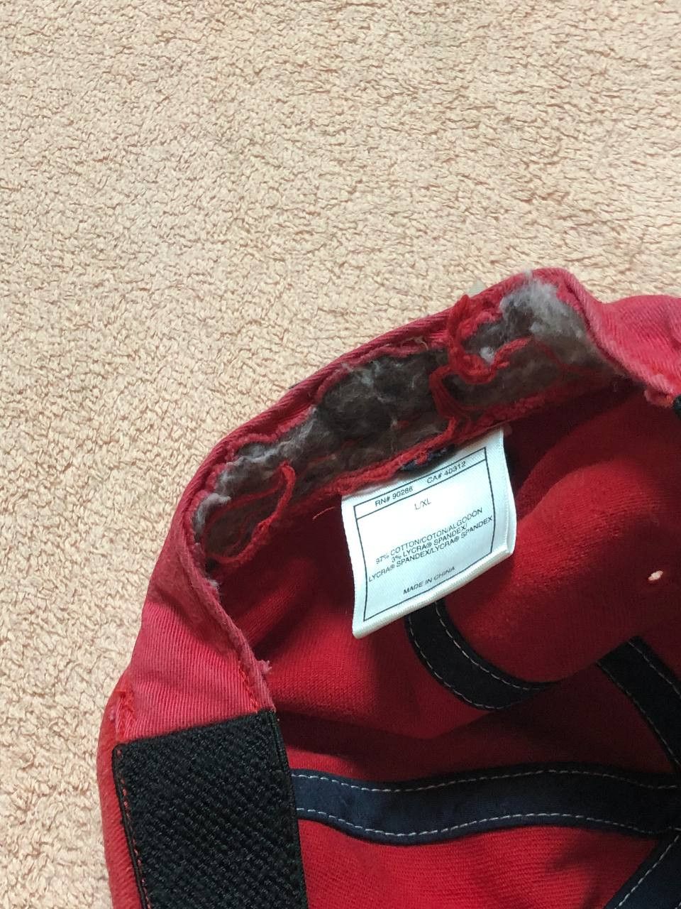 Adidas Hats red Vintage Cap big logo Adidas Y2K streetwear Size ONE SIZE - 16 Thumbnail