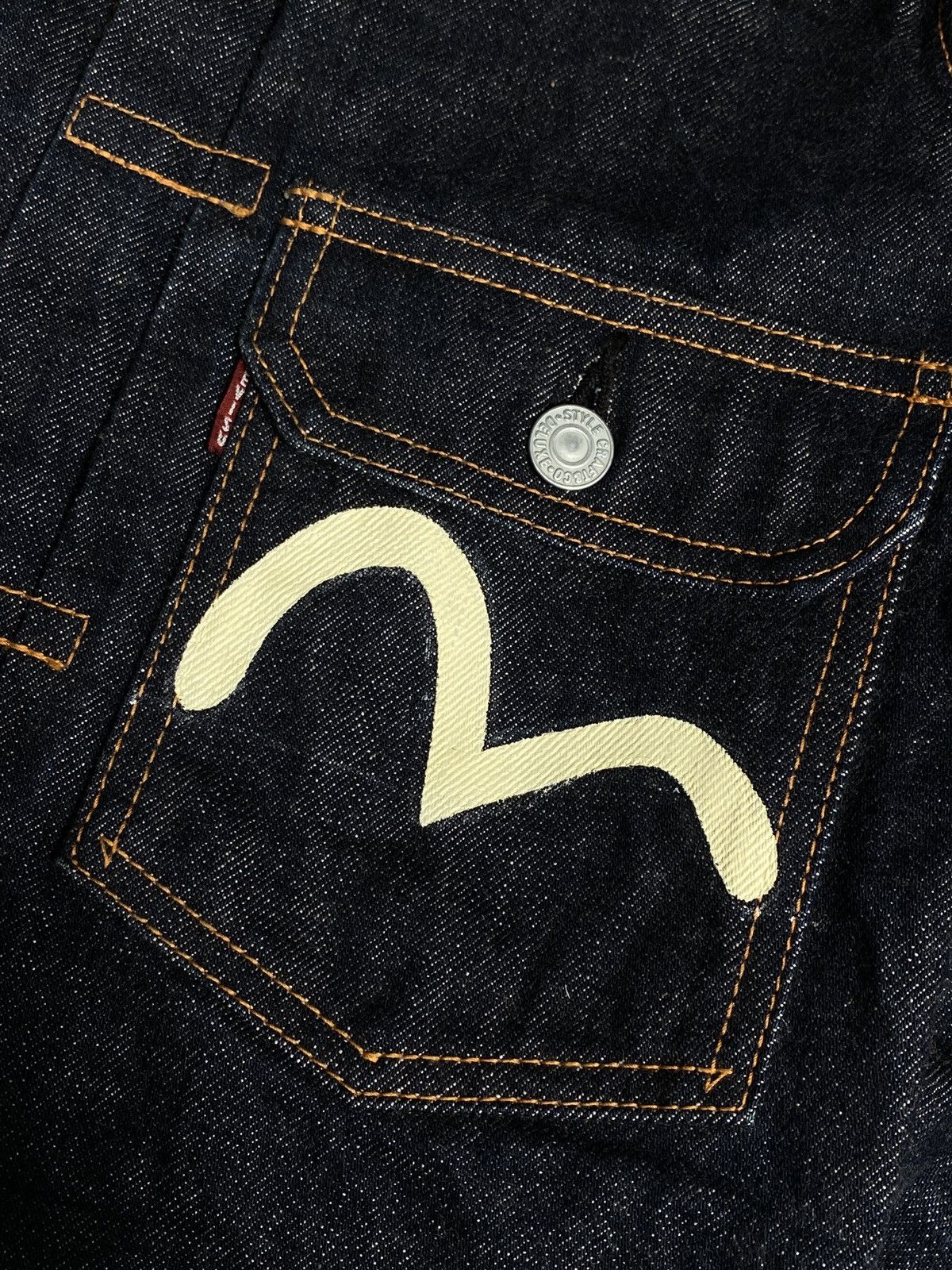 Evisu Evisu Seagulls Denim Jacket Type 2 Lot 1507 Size US M / EU 48-50 / 2 - 3 Thumbnail