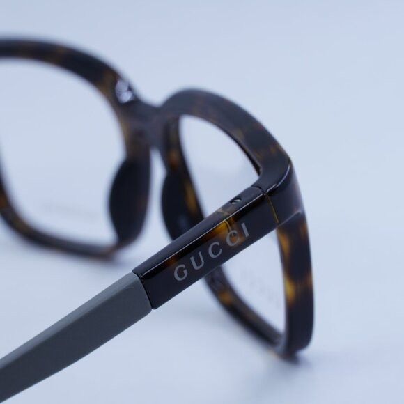 Gucci Gucci GG1738O 002 Eyeglasses Havana/Grey - Lowest Price! Size ONE SIZE - 8 Thumbnail