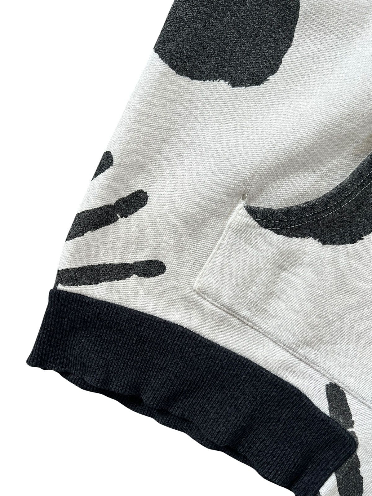 Japanese Brand 1990s Hex Antistyle Hand Print Zipper Hoodie Size US L / EU 52-54 / 3 - 8 Thumbnail
