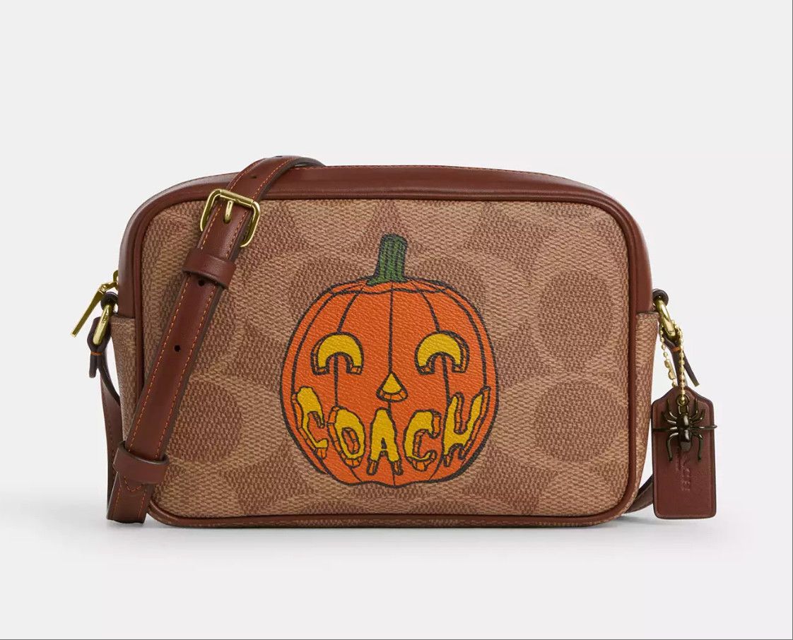 Coach Jamie Camera Bag In Signature Canvas With Halloween CCK86 Size ONE SIZE - 10 Thumbnail