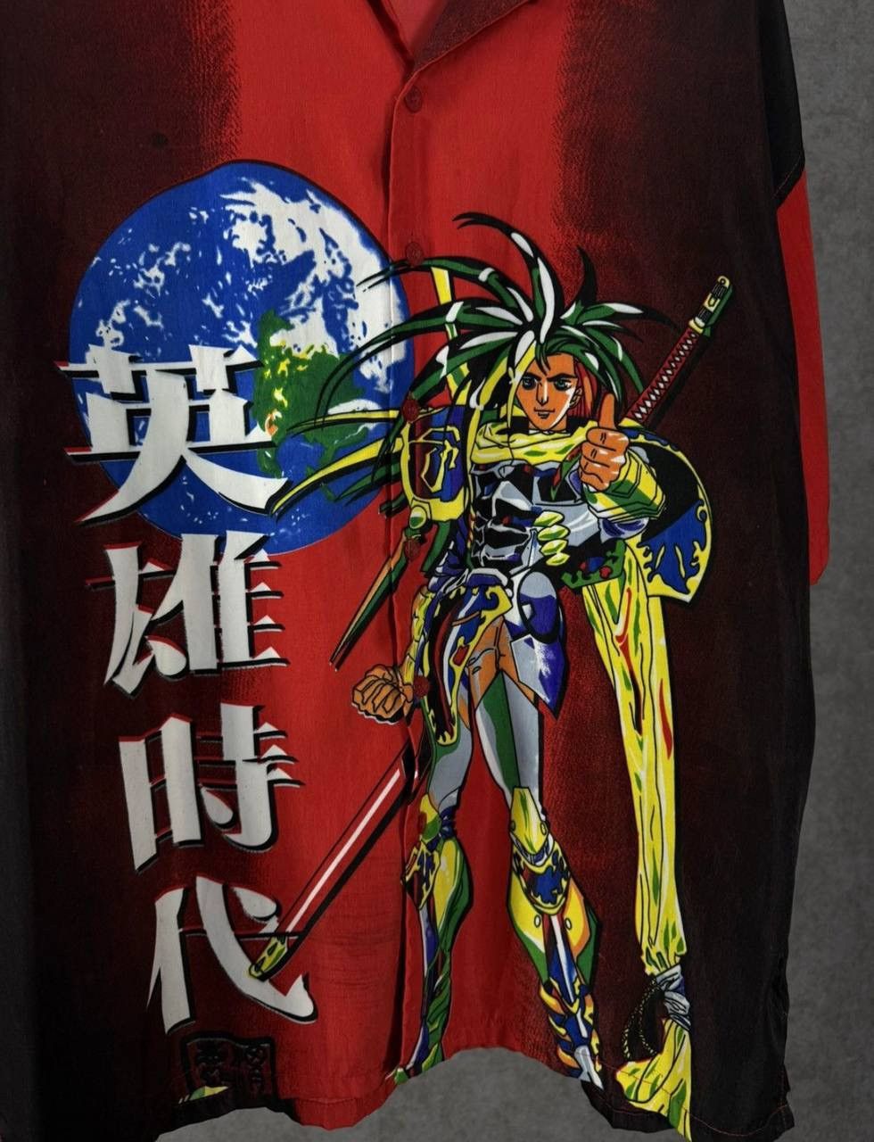 Japanese Brand Japanese crazy Hawaiian vintage shirt Size US XL / EU 56 / 4 - 3 Thumbnail