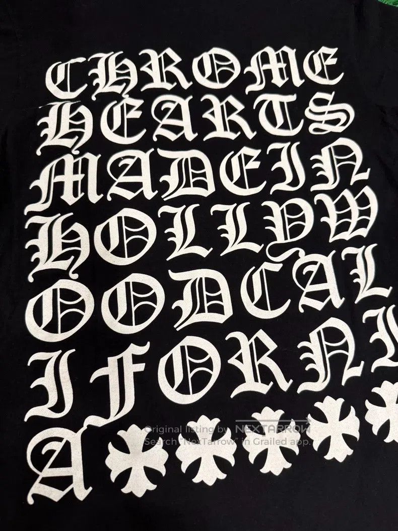 Chrome Hearts CHROME HEARTS Size S Sanskrit short sleeves on the back Size US S / EU 44-46 / 1 - 5 Thumbnail