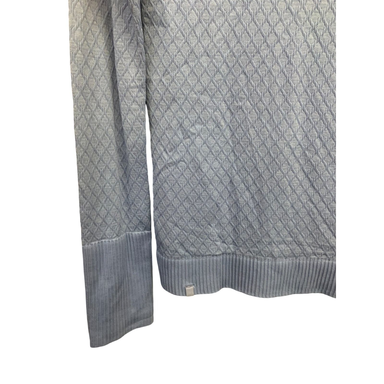 Lululemon Lululemon Rest Less Pullover Iron Purple/White SZ 4 Size S / US 4 / IT 40 - 4 Thumbnail
