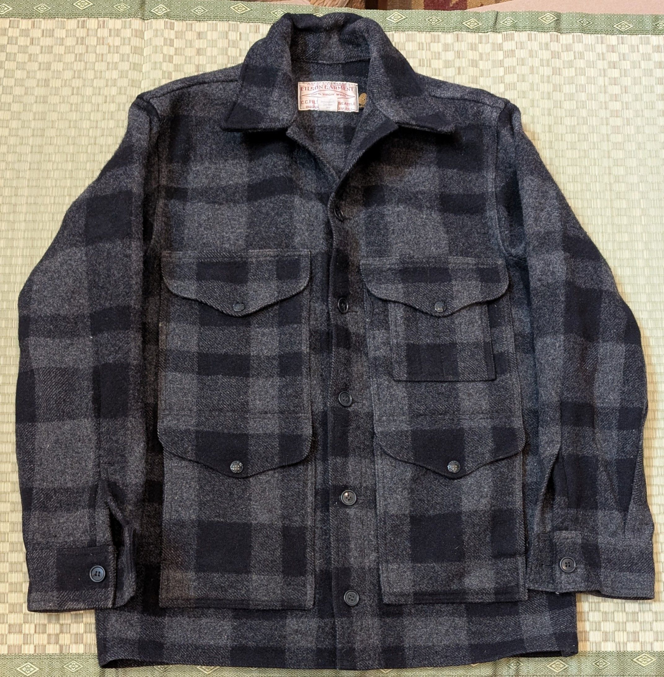 Filson VTG Filson Style 110 Mackinaw Wool Cruiser Jacket Size 42 Size US L / EU 52-54 / 3 - 1 Thumbnail