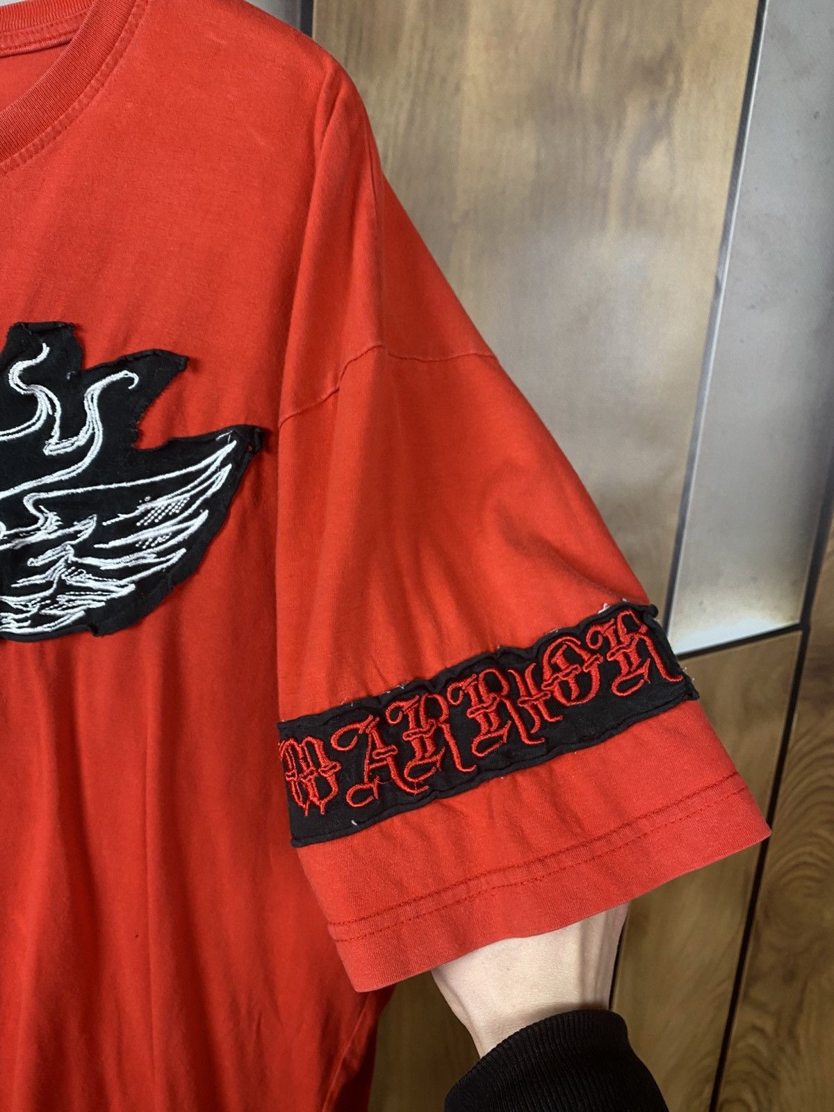 Vintage 🫀Vintage T-Shirt Blac Label Patchwork Rock Band Y2K VTG Tee🫀 Size US XXL / EU 58 / 5 - 10 Thumbnail