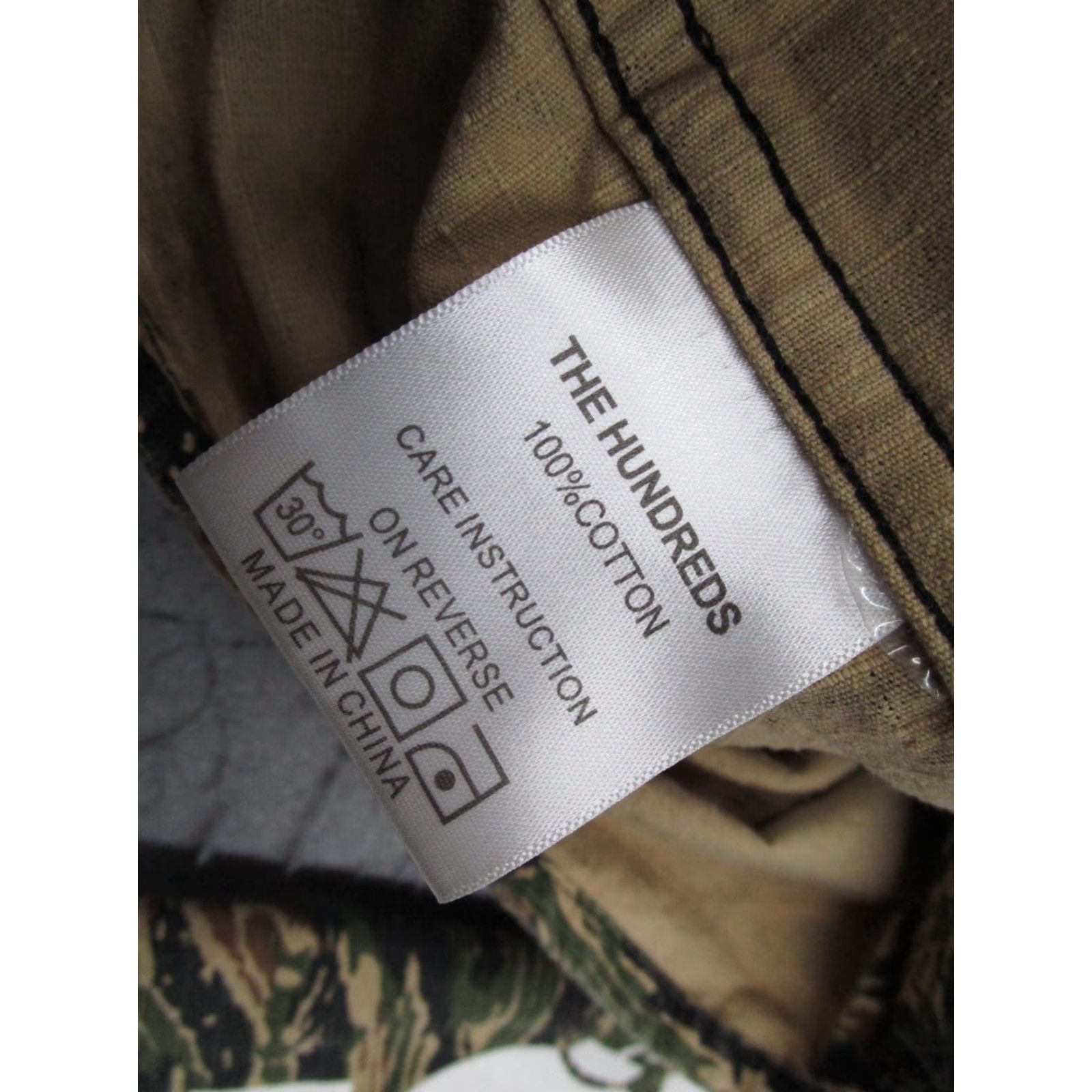 The Hundreds The Hundreds Jacket Mens Small Green Tiger Palm Camo Full Zip Bomber Cotton Palms Mens Size US S / EU 44-46 / 1 - 3 Thumbnail