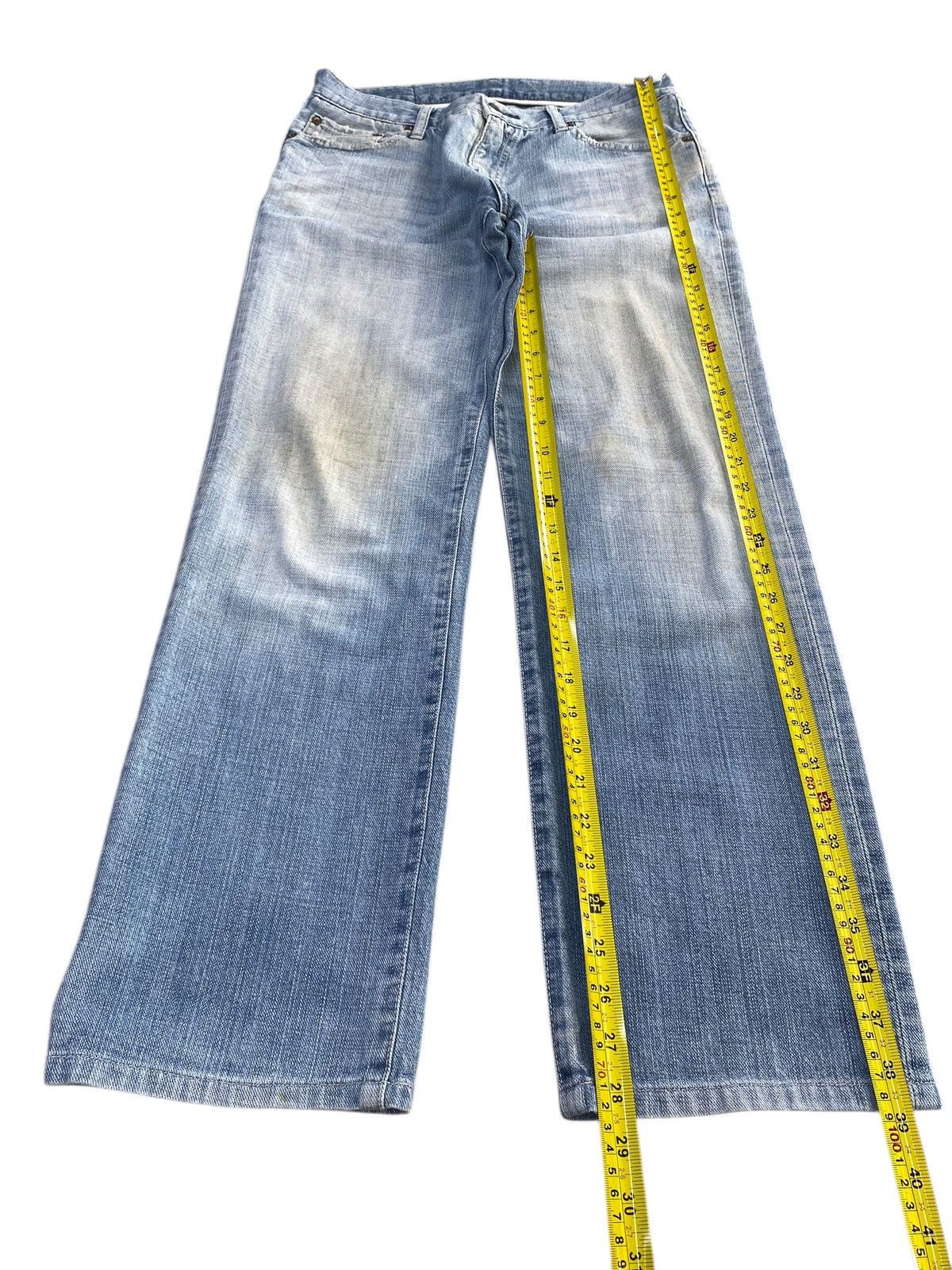 Japanese Brand Japanese Brand Blue Faded Wash Style Loose Jeans Size US 30 / EU 46 - 7 Thumbnail