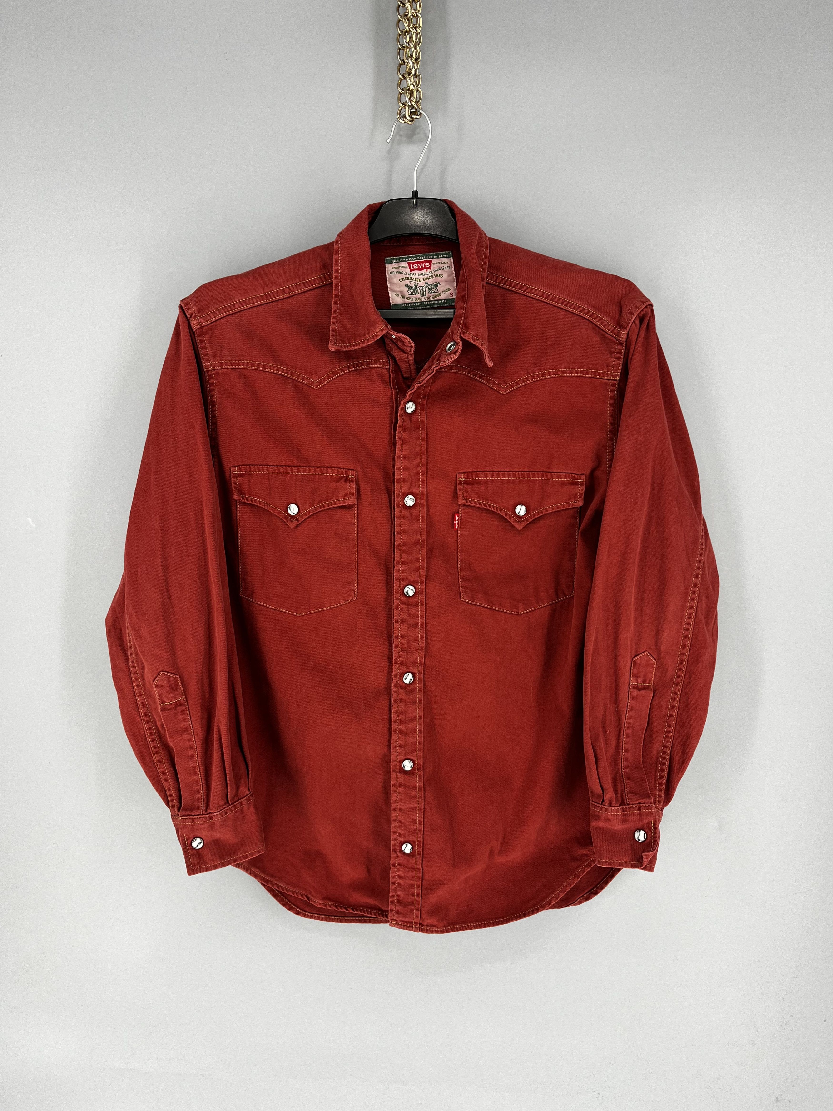 Levi's Vintage 90s Levi’sLevi’s White Red Jacket Size US S / EU 44-46 / 1 - 1 Thumbnail