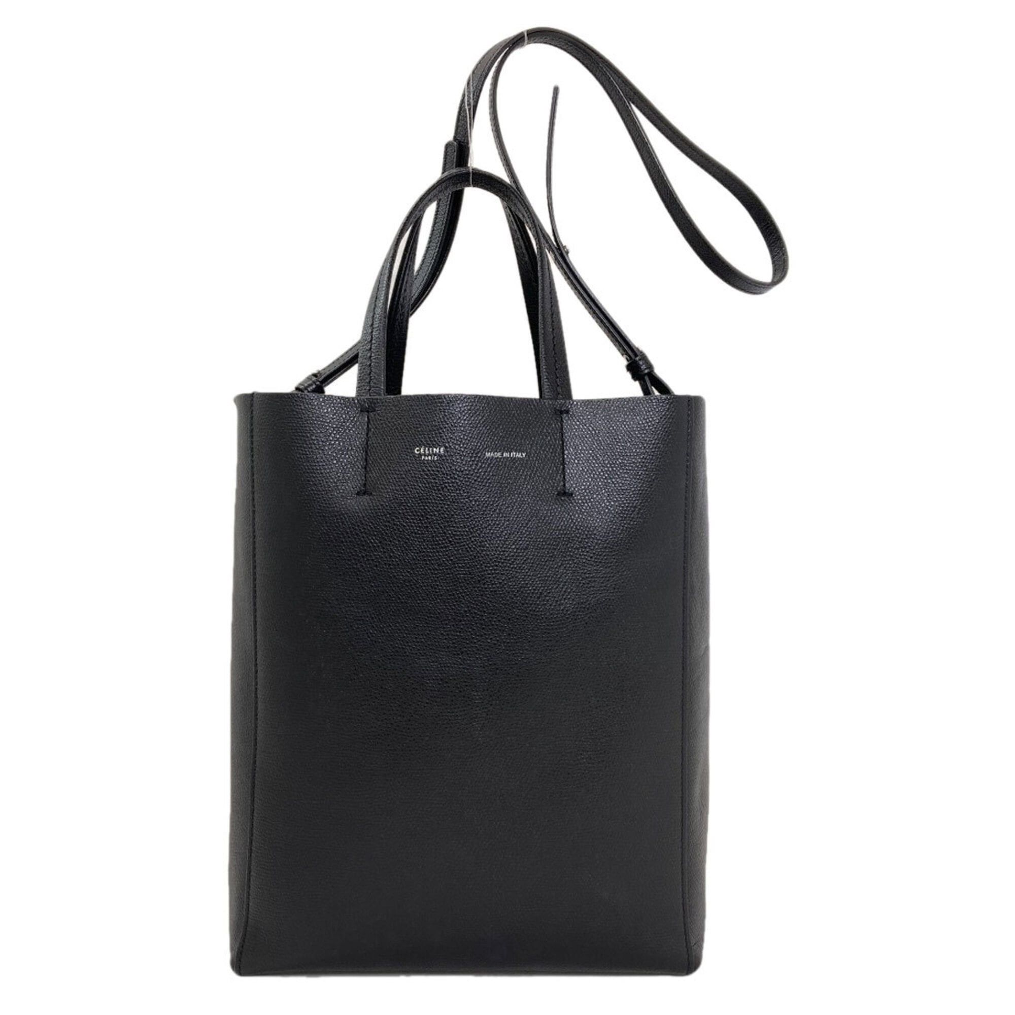 Celine Celine Vertical Cabas 2-Way Handbag, Leather, Women's CELINE Size ONE SIZE - 1 Thumbnail