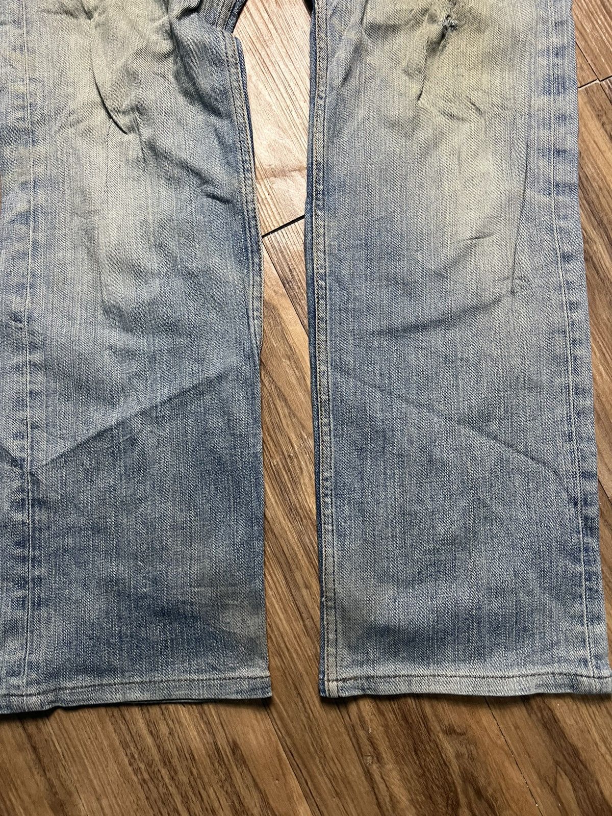 14th Addiction Vintage BOBSON CHESSKING Denim Jeans Straight Cut (41) Size US 31 - 4 Thumbnail