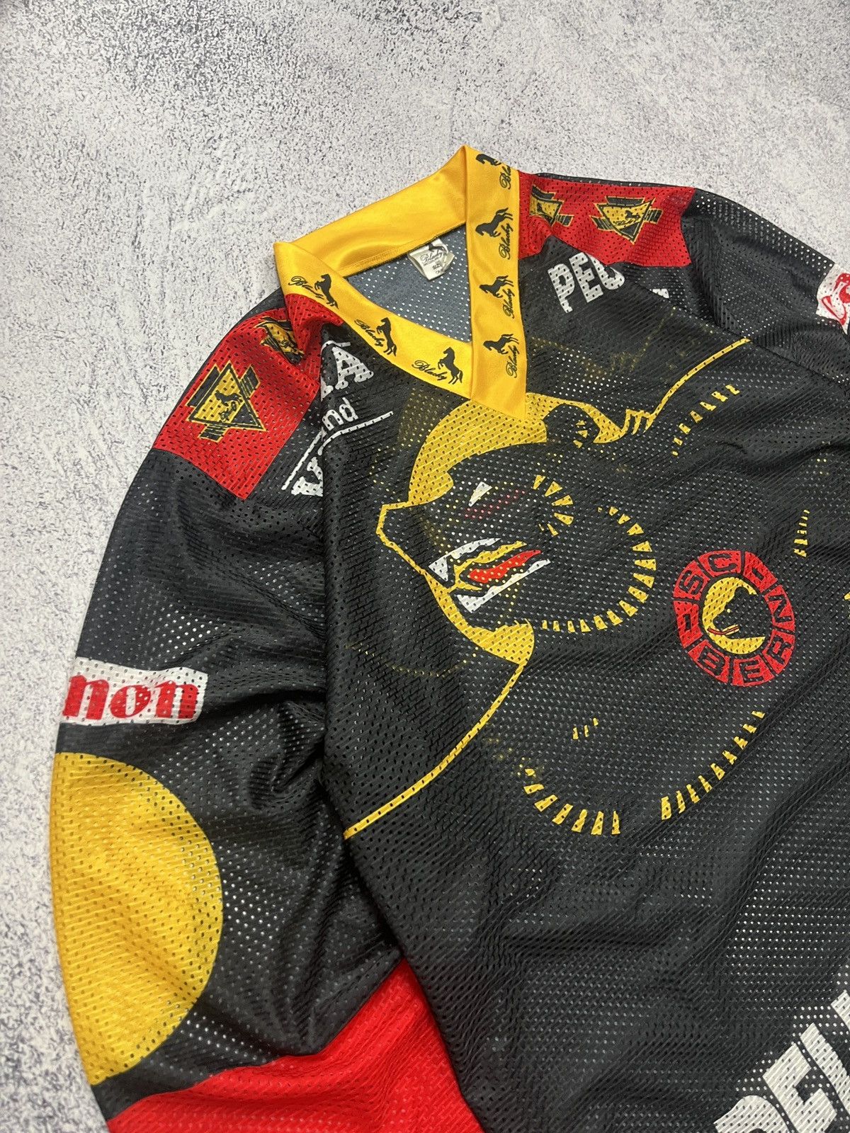 Vintage Vintage SC Bern 1995-1996 Hockey Jersey Peugeot Switzerland Size US L / EU 52-54 / 3 - 6 Thumbnail