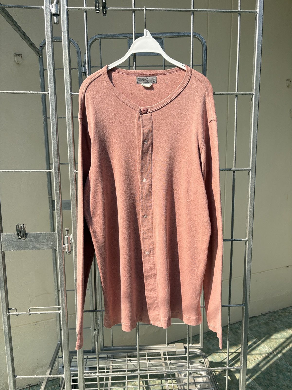 Yohji Yamamoto Yohji Yamamoto pour homme dusty pink cardigan Size US M / EU 48-50 / 2 - 1 Thumbnail