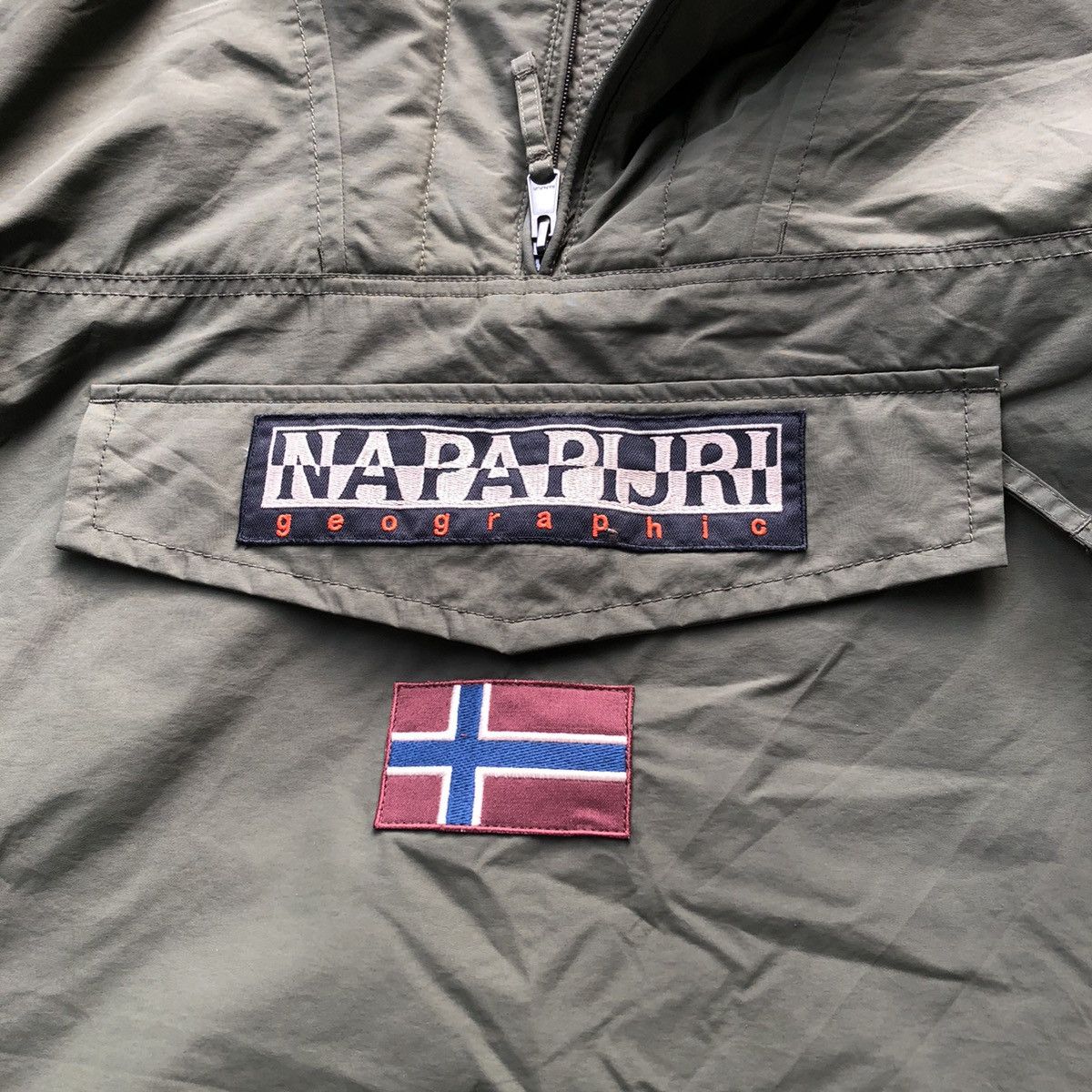 Napapijri Napapijri Geographic Rainforest Anorak Jacket Size US XXL / EU 58 / 5 - 9 Thumbnail