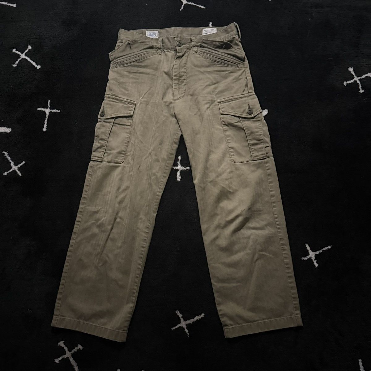 Japanese Brand Black Rebel - Cargo Pants Size US 29 - 1 Thumbnail