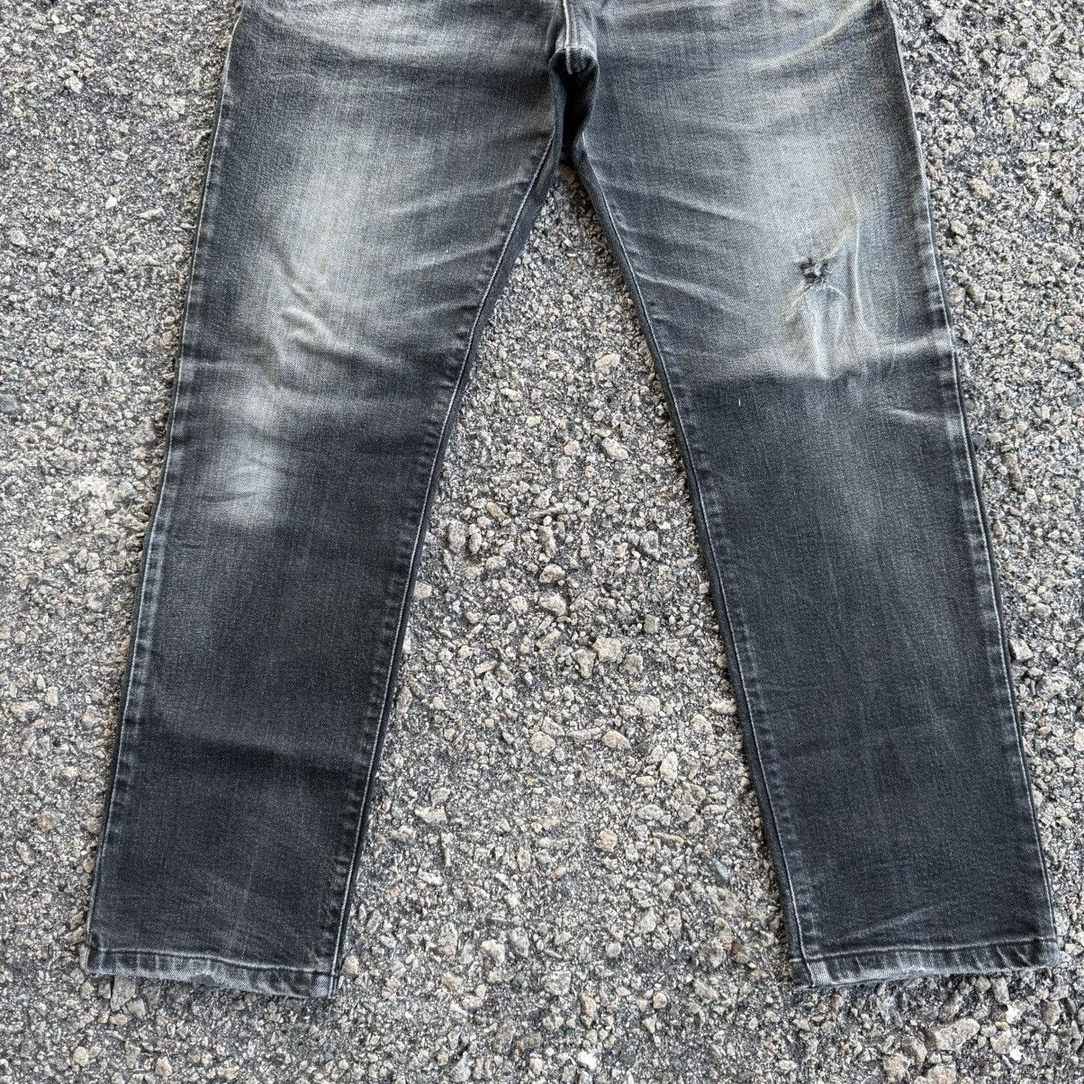Edwin VINTAGE EDWIN BLACK DENIM FADED JEAN DENIM PANTS Size US 33 - 4 Thumbnail