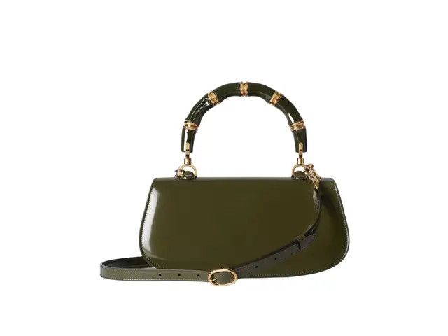 Gucci o1la5ras0526 Size: OS / Bamboo Diva Medium Bag in Green Size ONE SIZE - 2 Thumbnail