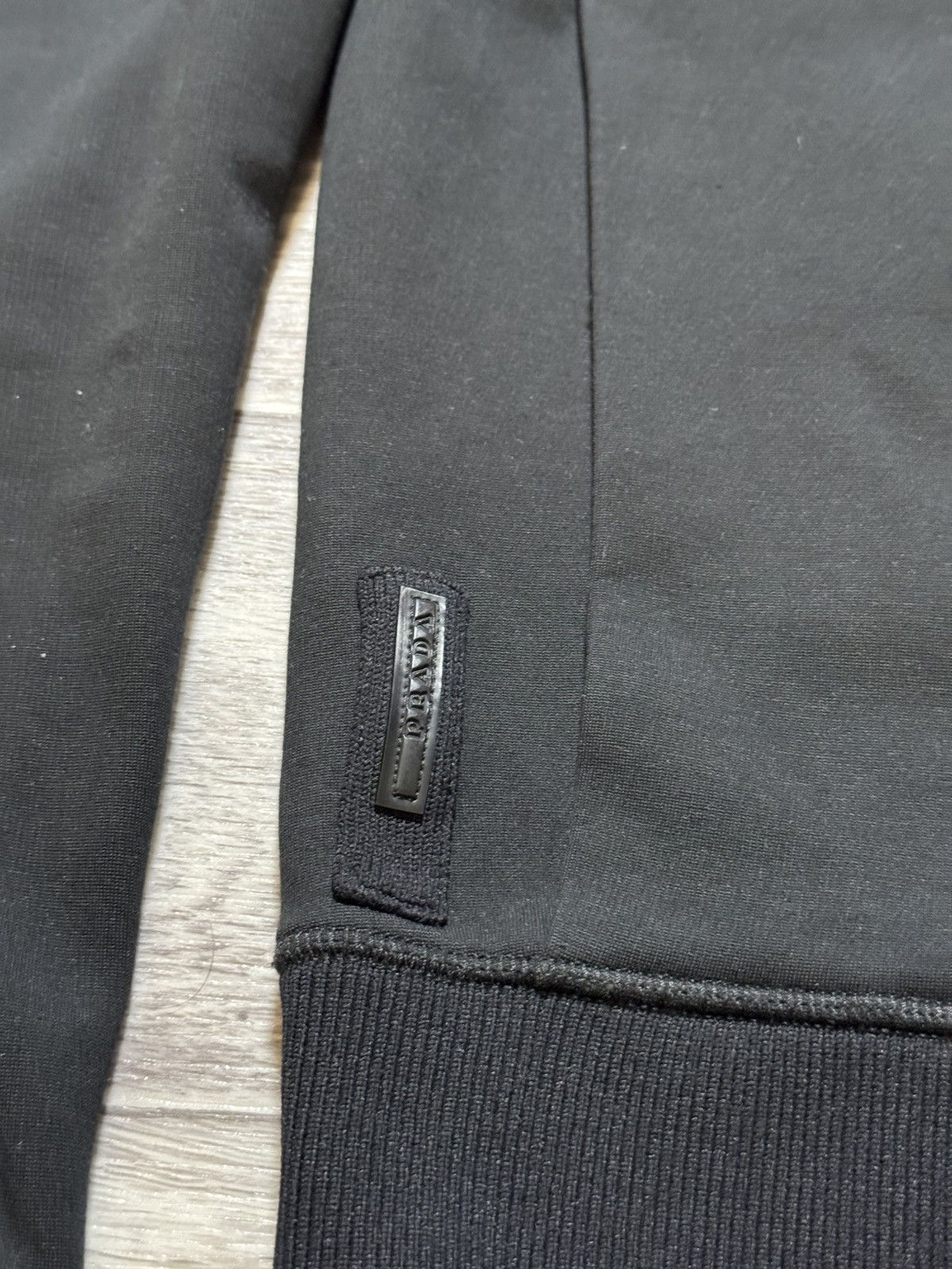 Prada Prada Nylon Black Tab Full Zip Bomber Size US L / EU 52-54 / 3 - 3 Thumbnail