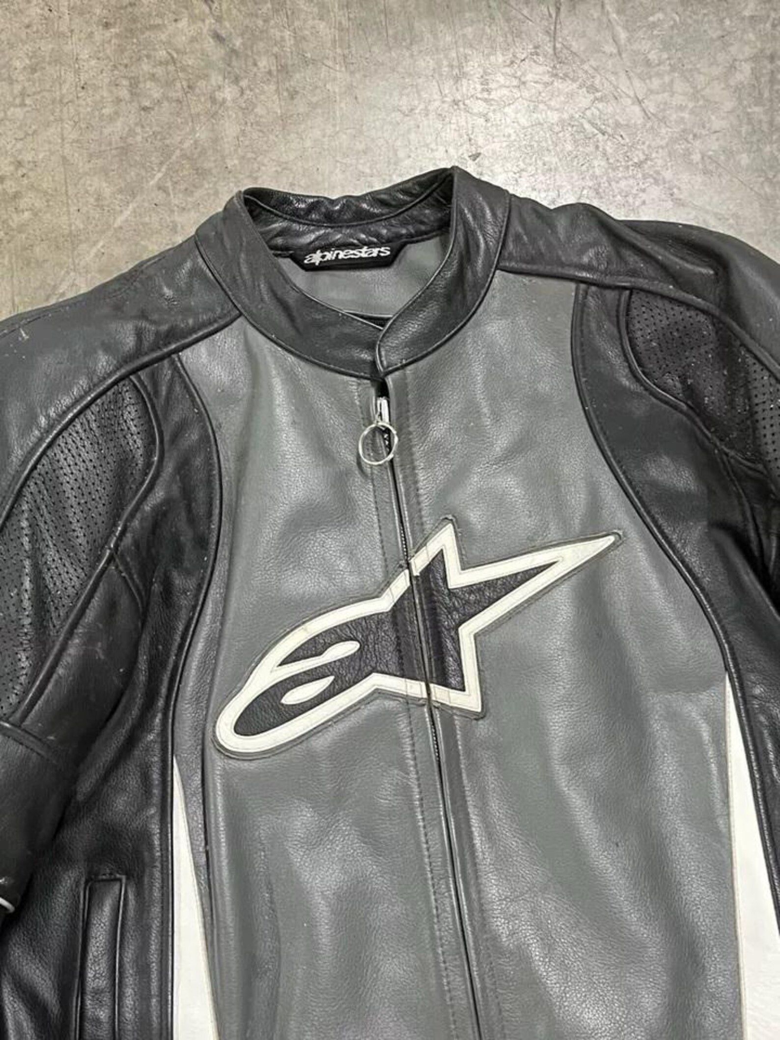 Alpinestars Men's Leather motorbike racing alpinestar jacket biker Size US M / EU 48-50 / 2 - 3 Thumbnail