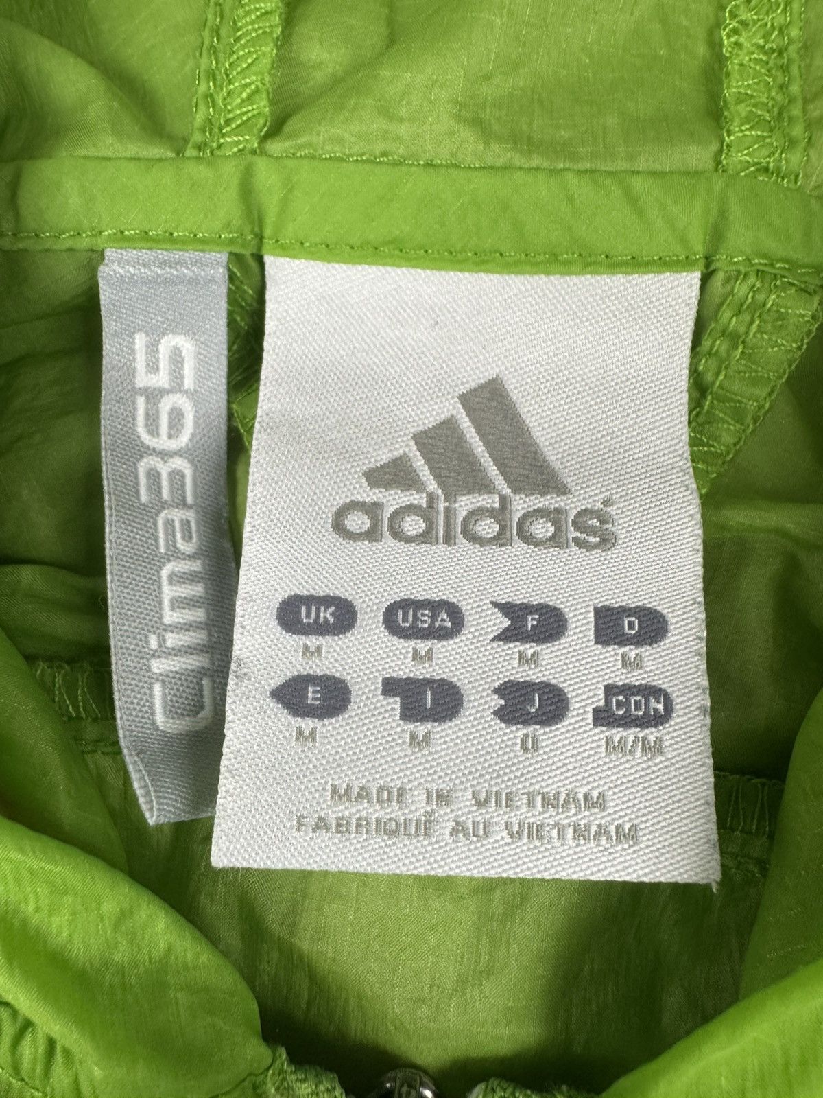 Adidas Vintage 00s Adidas F50 translucent windbreaker blokecore y2k Size US M / EU 48-50 / 2 - 14 Thumbnail
