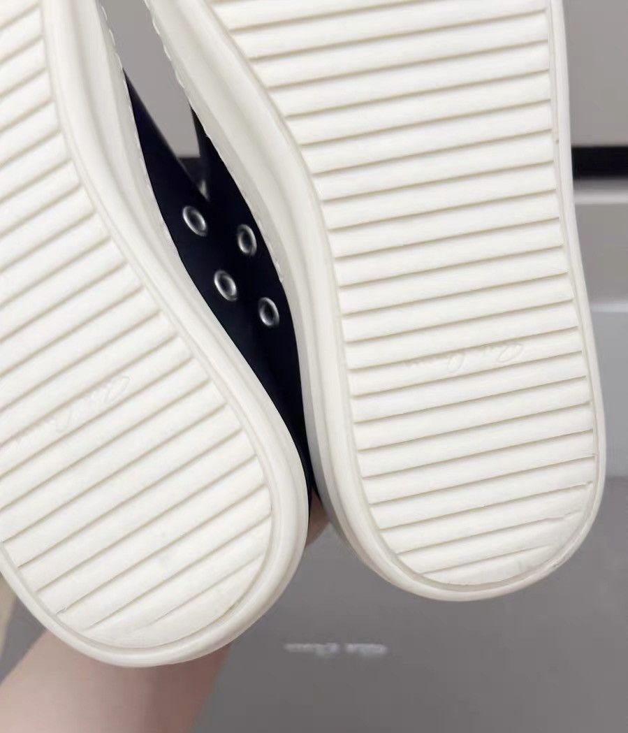 Rick Owens Rick Owens Mainline Leather Low-Top Size US 7 / IT 37 - 7 Thumbnail
