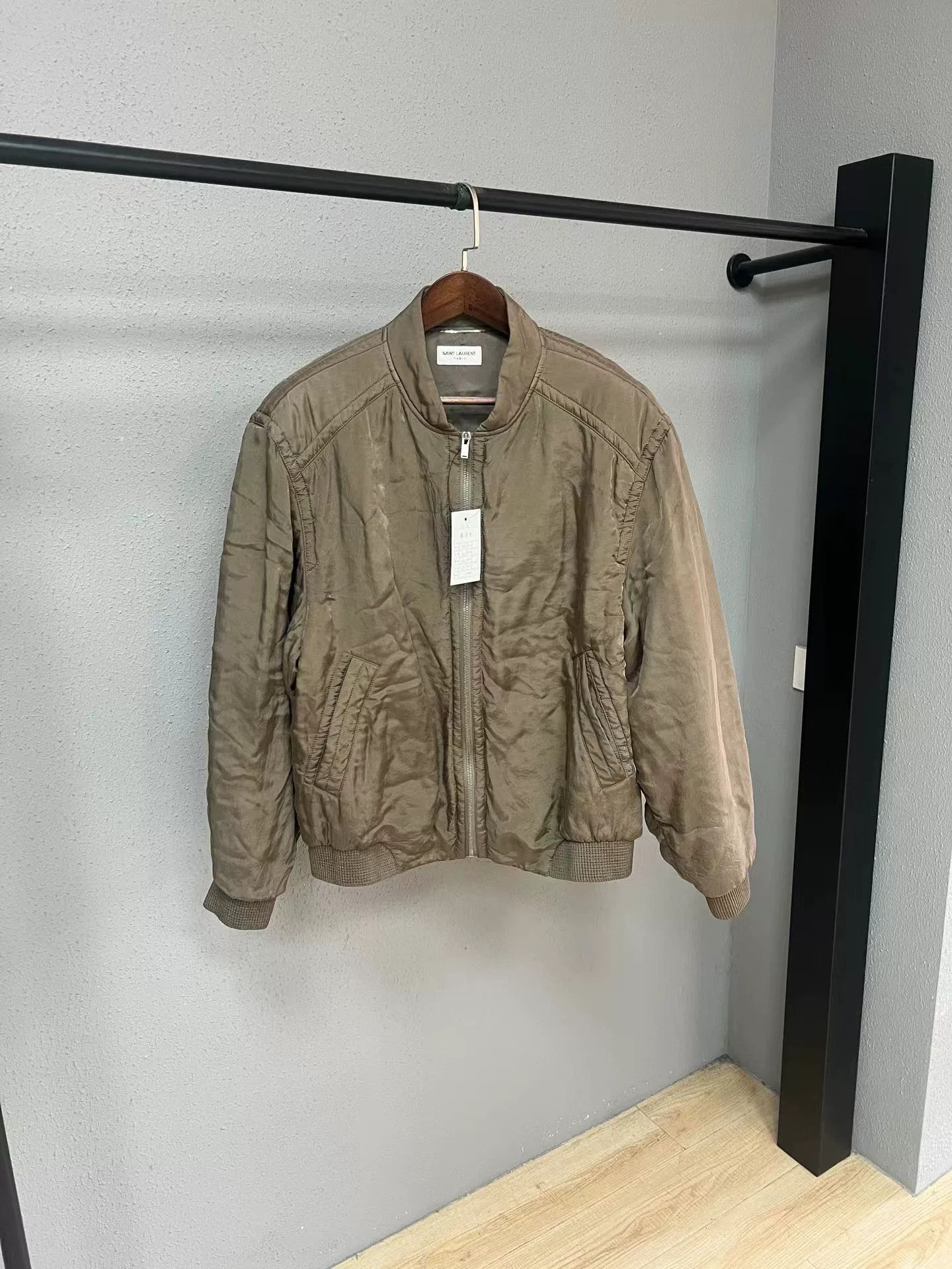 Saint Laurent Paris slp cotton bomber jacket in brand new condition Size US XXL / EU 58 / 5 - 1 Thumbnail
