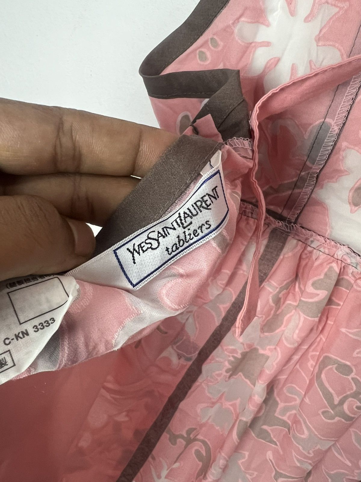 Yves Saint Laurent Vintage Yves Saint Laurent Tabliers Apron Size ONE SIZE - 8 Thumbnail