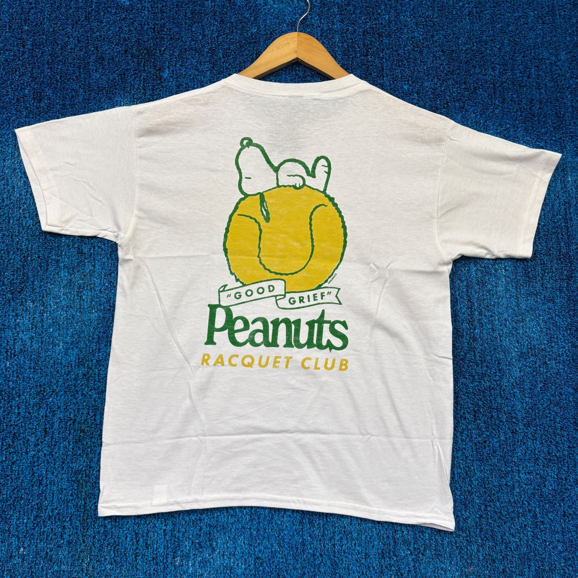 Peanuts Peanuts Racquet Club Good Grief Snoopy Layin Down Crop Top L Size L / US 10 / IT 46 - 1 Thumbnail