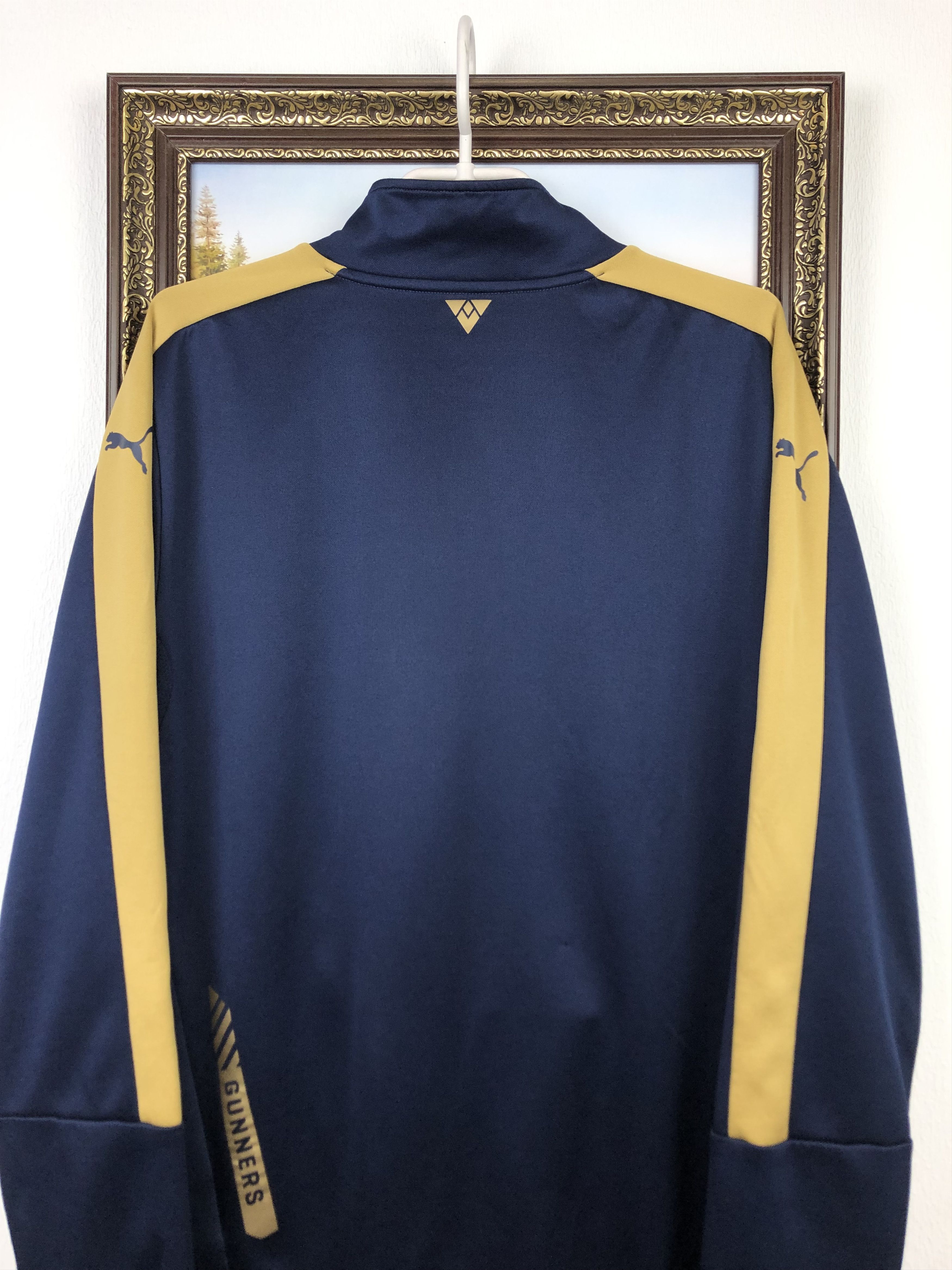 Other Arsenal Football Sweatshirt Soccer Jacket Puma Mens Gunners Size US L / EU 52-54 / 3 - 10 Thumbnail