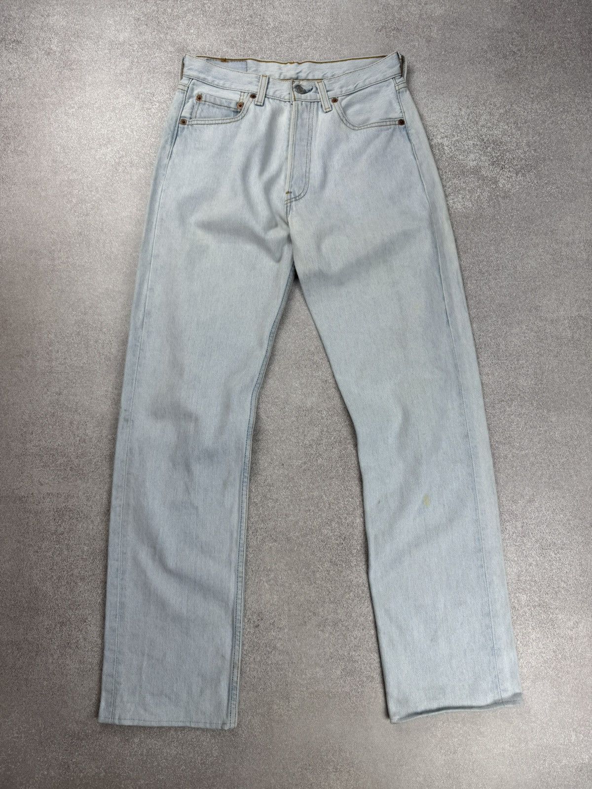 Levi's Vintage Levis Blue Denim Jeans Men’s Size 29x34 Size US 29 - 1 Thumbnail