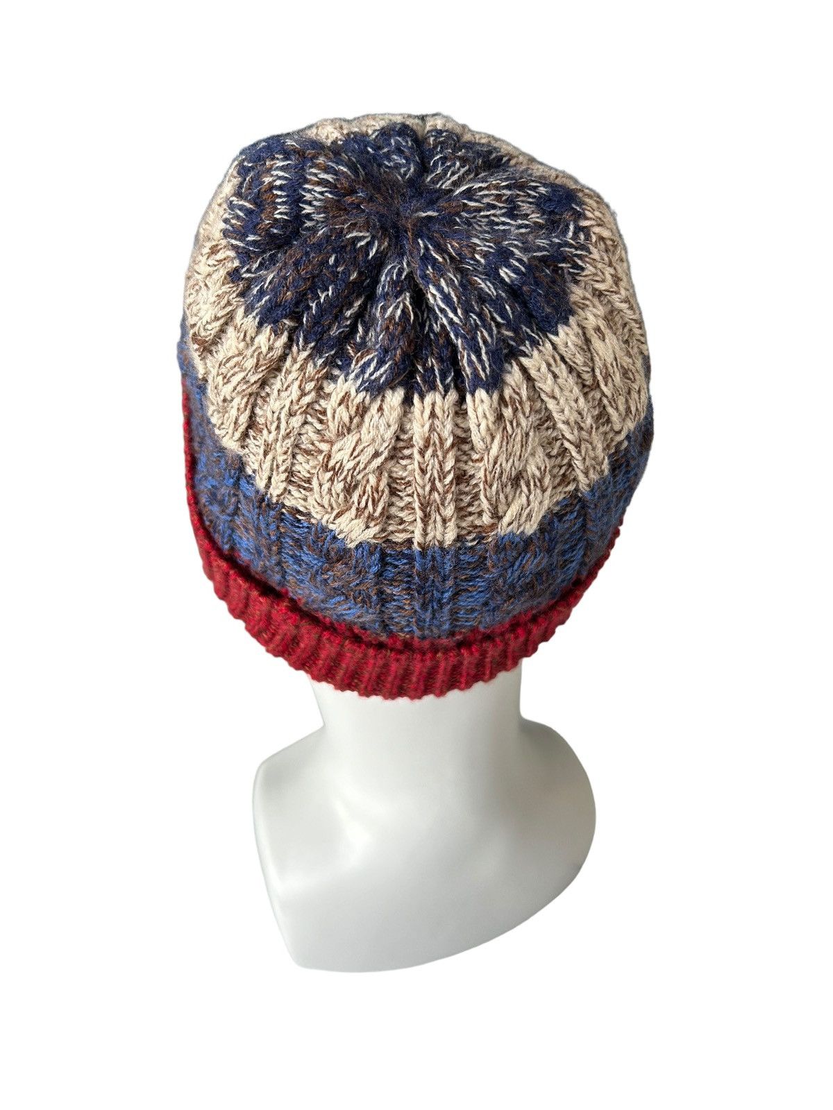 Japanese Brand × Kapital × Vintage Denim Factory Japanese Brand knitt Beanie Hats Size ONE SIZE - 3 Thumbnail