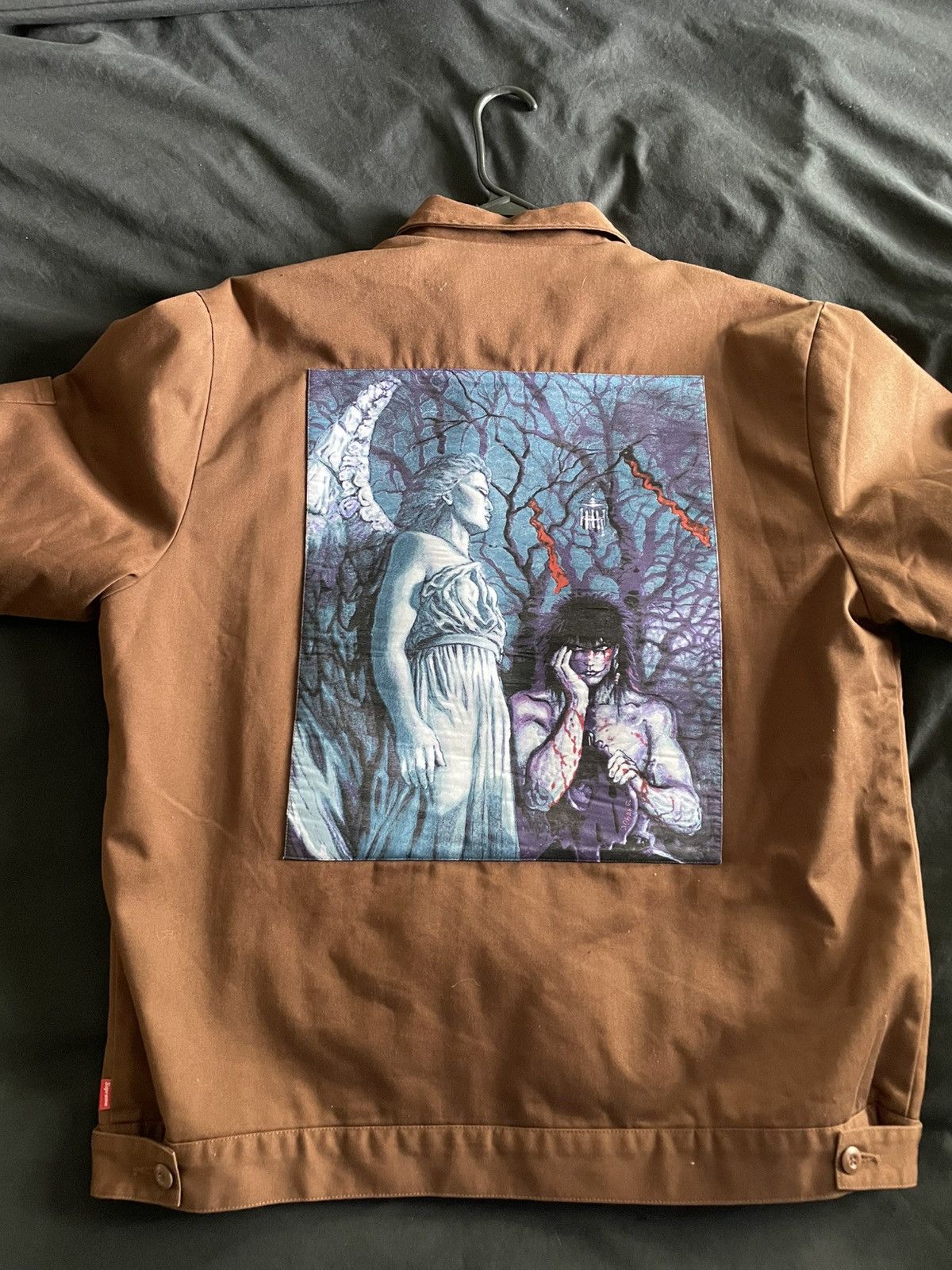 Supreme Supreme Saint Michael Fleece Jacket | Grailed