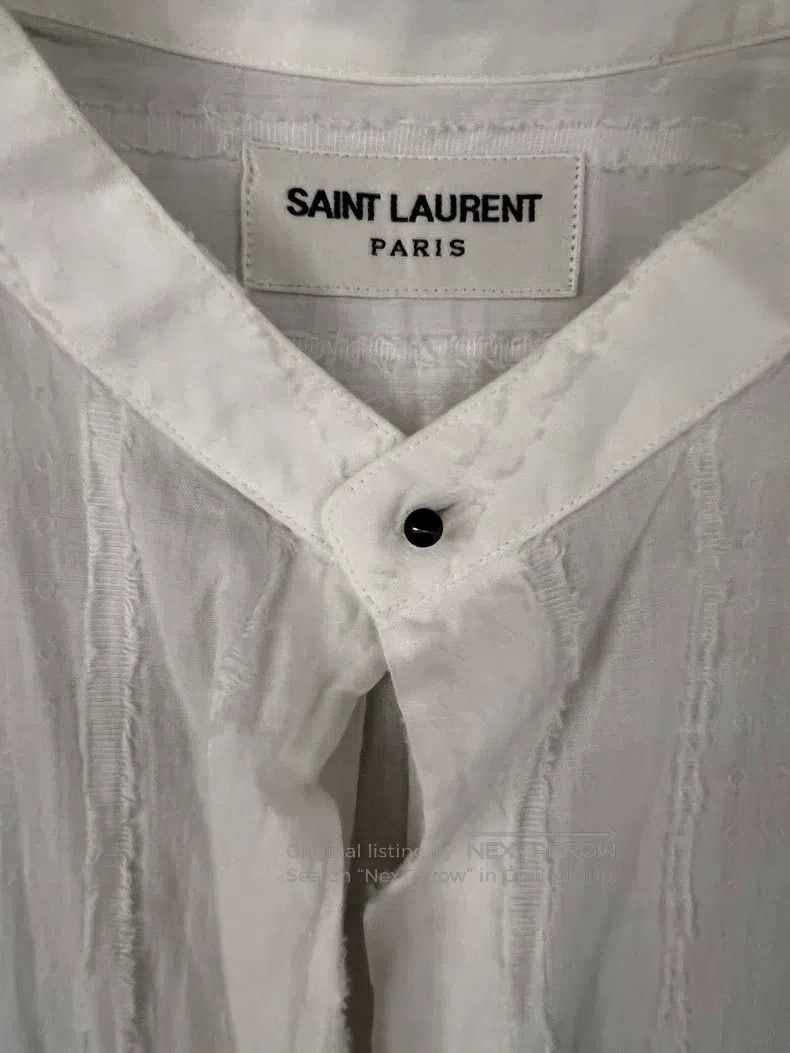 Saint Laurent Paris Saint Laurent Paris size 40 Round Neck Court Wind Folk Wind Size US M / EU 48-50 / 2 - 5 Thumbnail