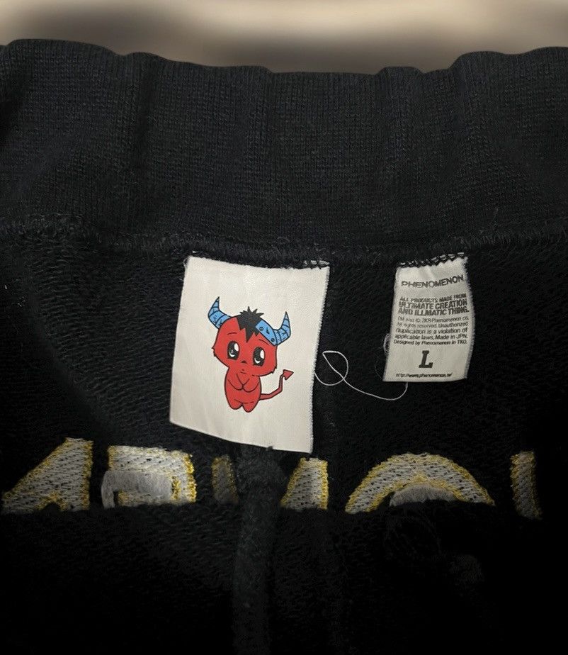 PHENOMENON Phenomenon 2008 Embroidered Spell Out Sweatpants Size US 29 - 4 Thumbnail
