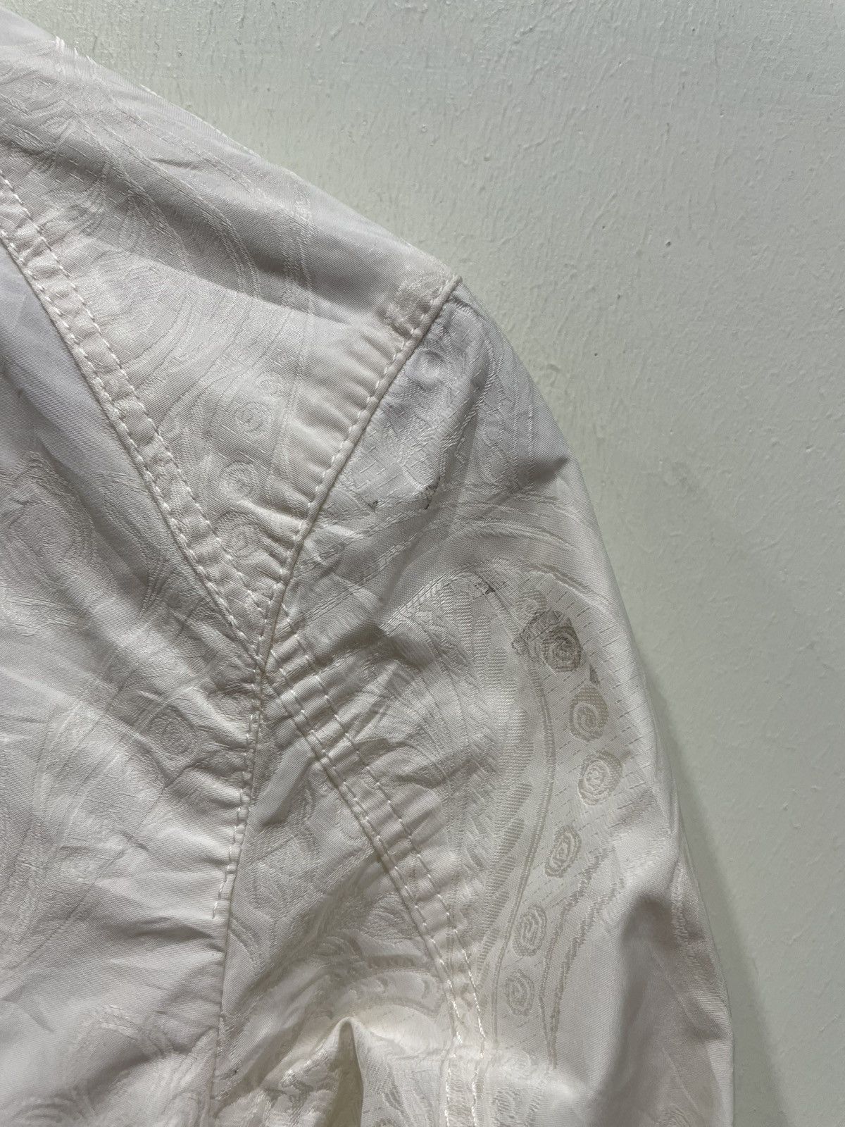 Hiroko Koshino Homme Hiroko Koshino Cream Top Size XS / US 0-2 / IT 36-38 - 6 Thumbnail