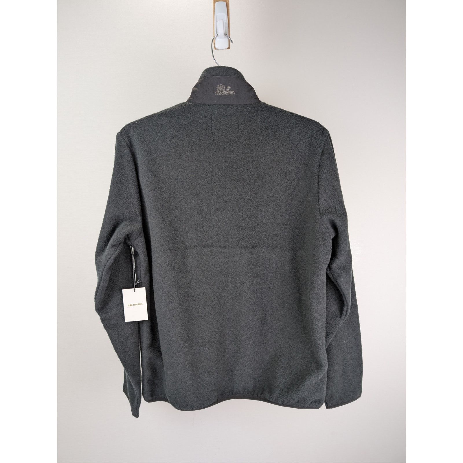 Aime Leon Dore o1rshd1 Unisphere Low Pile Fleece Pullover Jacket in Black Size US M / EU 48-50 / 2 - 12 Thumbnail