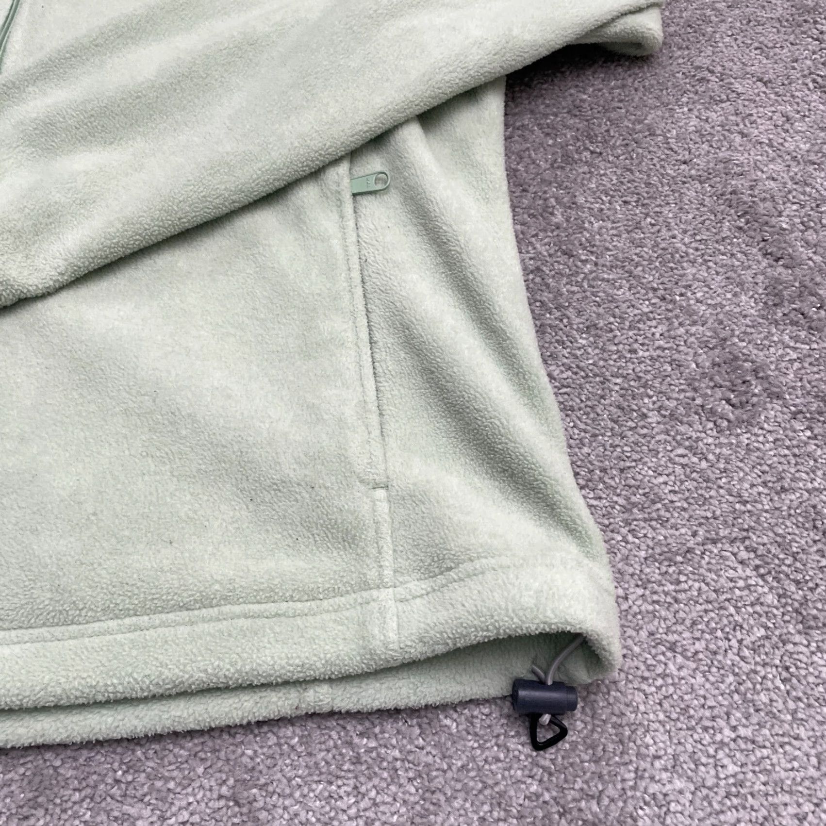 Vintage Columbia Womens XL Green Benton Springs Fleece Jacket Full Zip Outdoor Hiking Size XL / US 12-14 / IT 48-50 - 3 Thumbnail