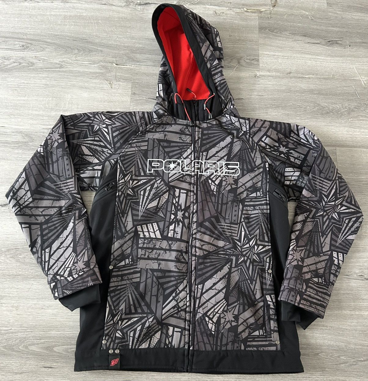 Other FXR Polaris black & red snowmobile jacket size Large Size US L / EU 52-54 / 3 - 1 Thumbnail