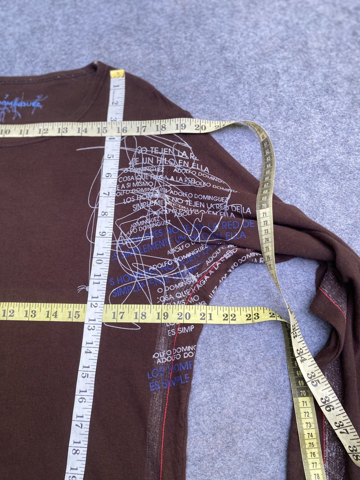 Adolfo Dominguez × Japanese Brand Adolfo dominguez crewneck long sleeve tee Size US M / EU 48-50 / 2 - 18 Thumbnail