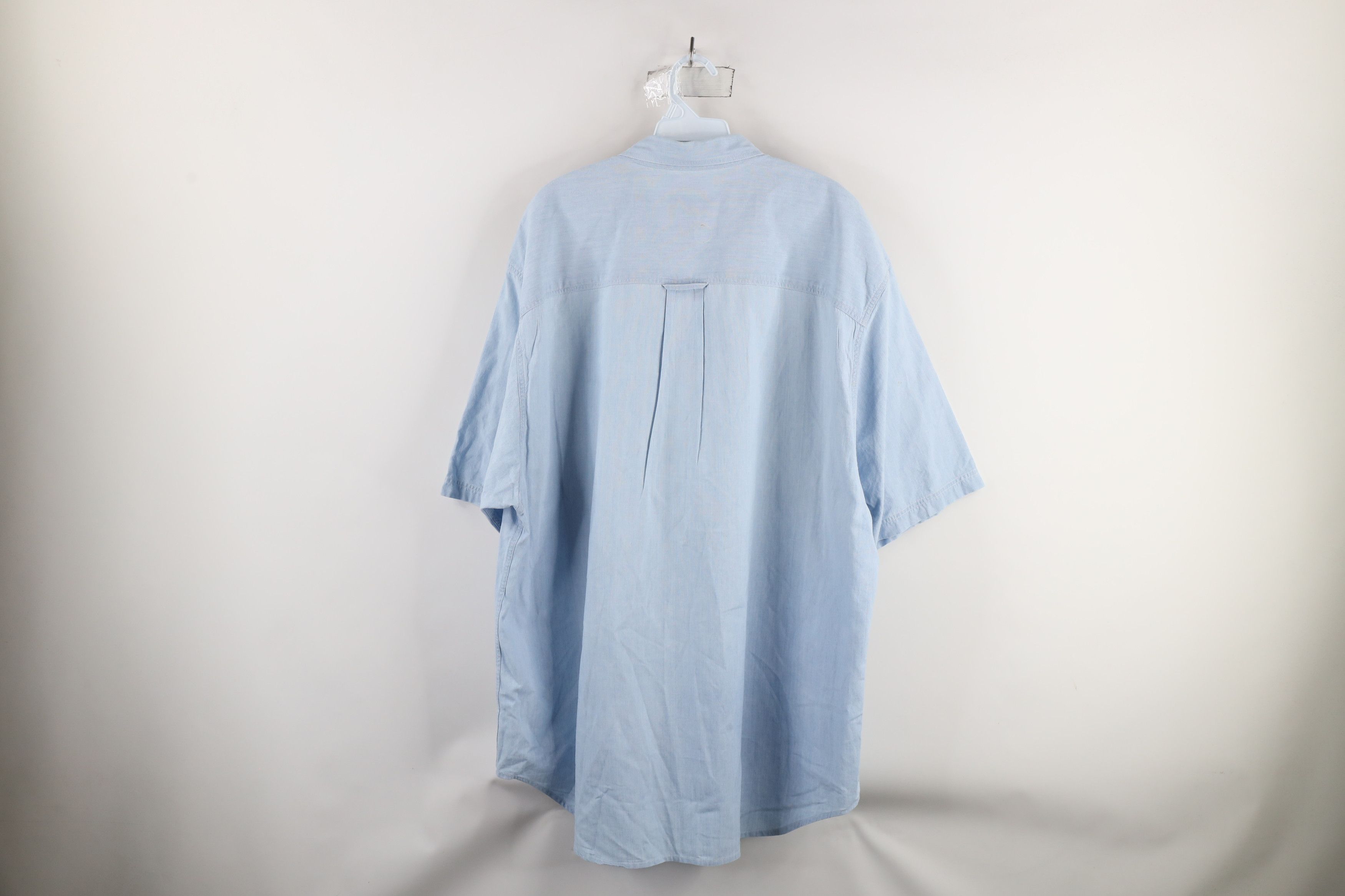 Eddie Bauer × Vintage Vintage 90s Eddie Bauer Short Sleeve Button Down Shirt Size US XXL / EU 58 / 5 - 11 Thumbnail
